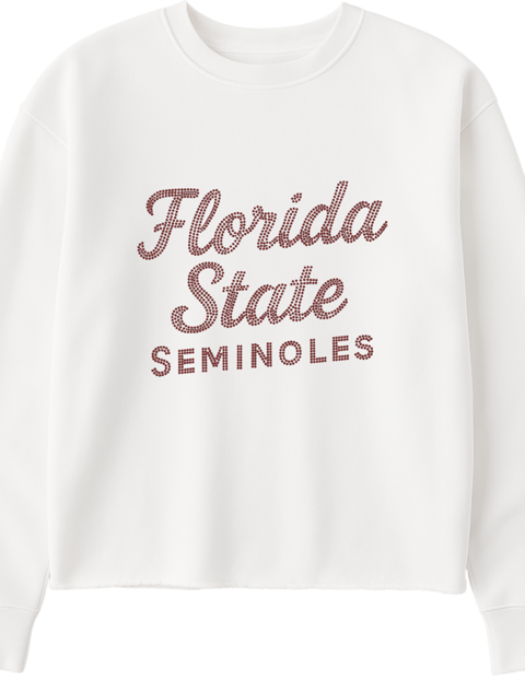 Florida State Seminoles White Sweatshirt