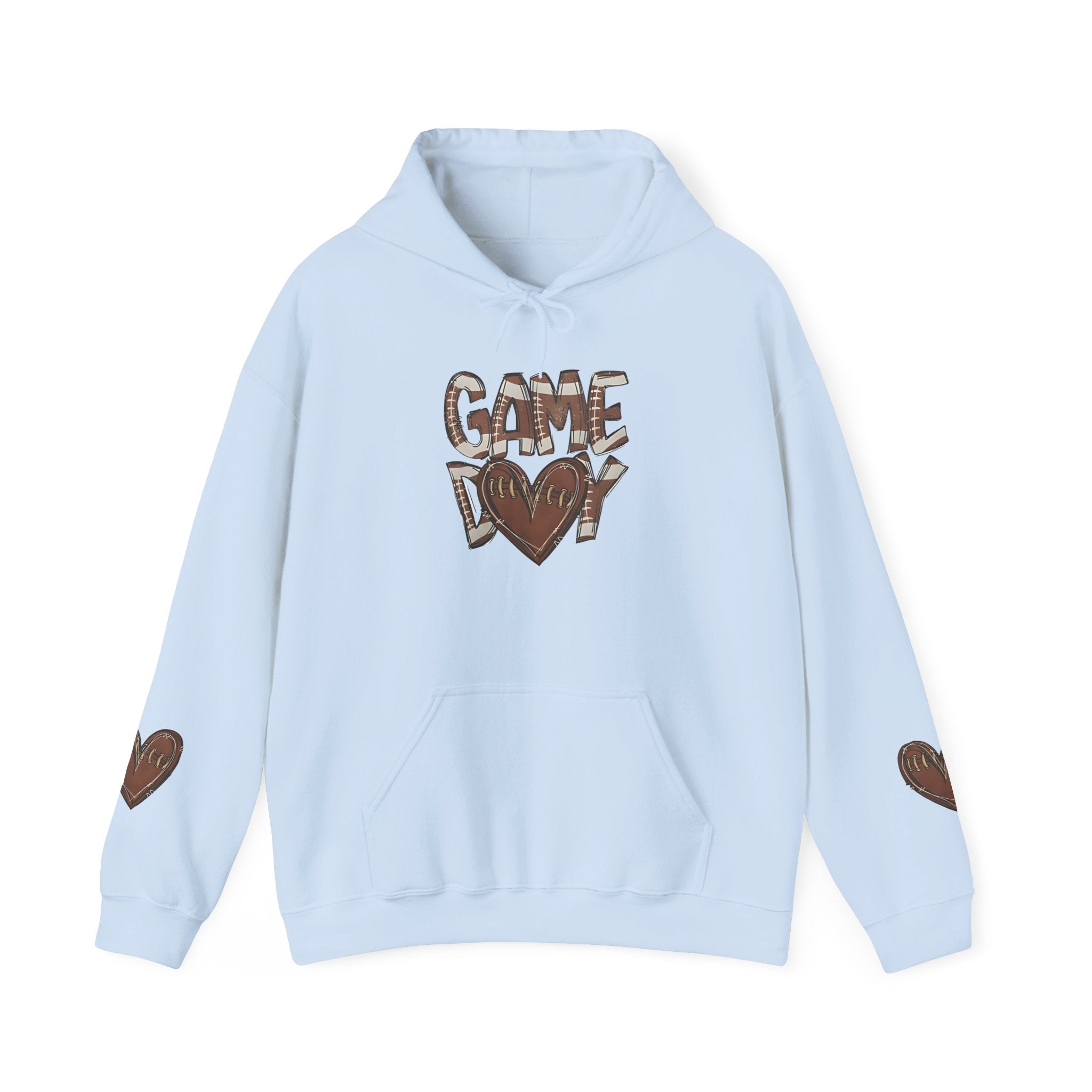 Football Heart Game Day Hoodie