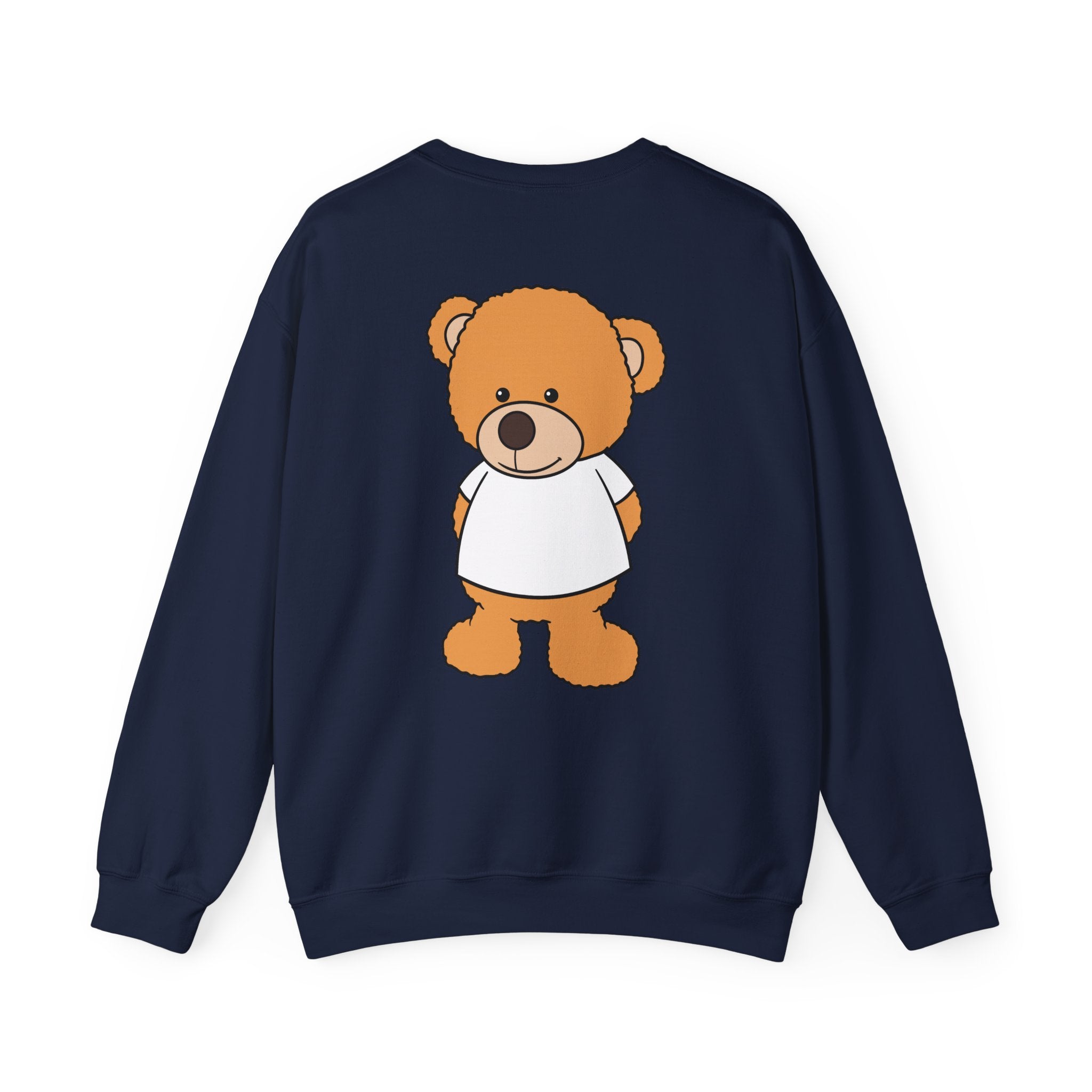 Customizable Bear Crewneck Sweatshirt - College Spirit Apparel