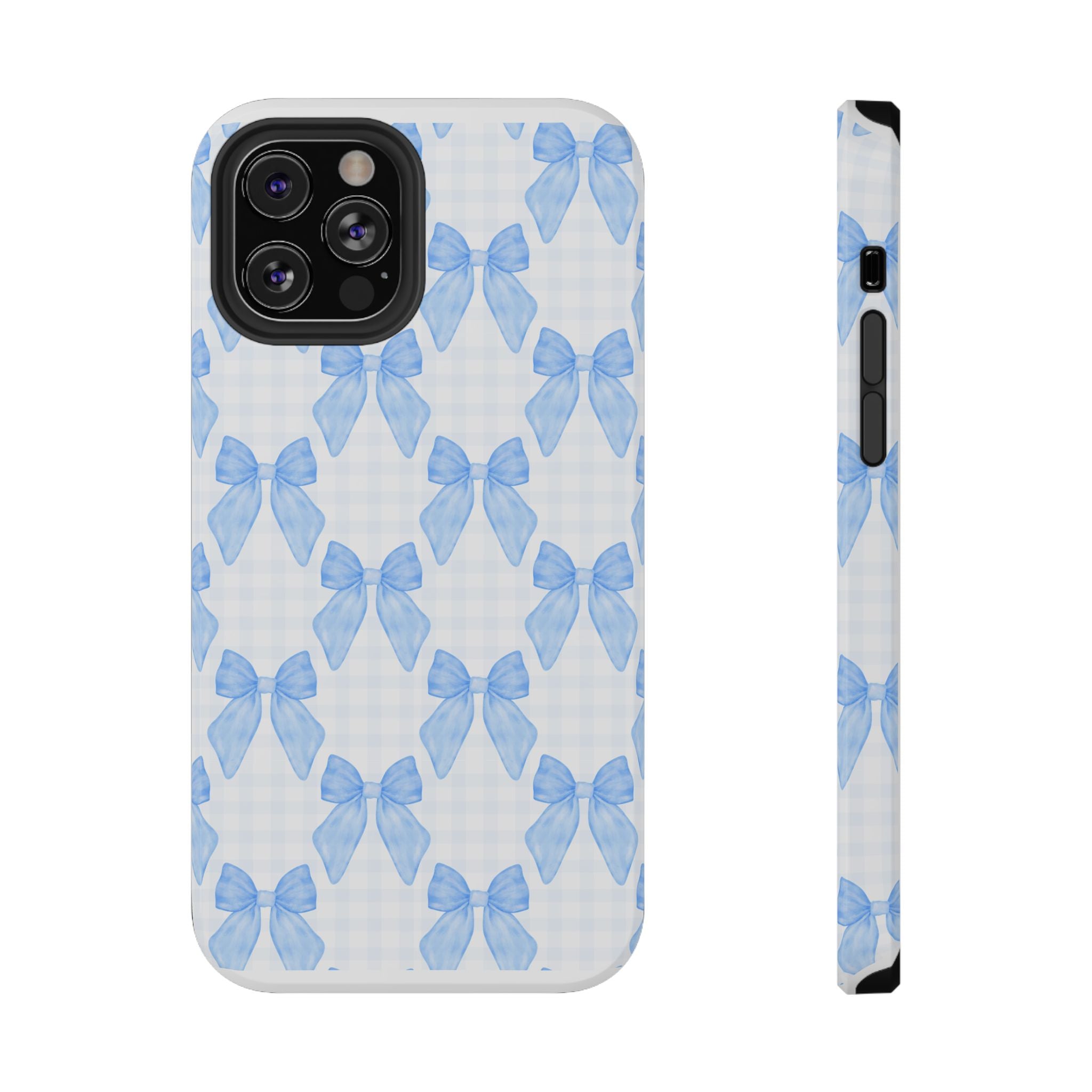 Customizable: Charming Bow Pattern Phone Case