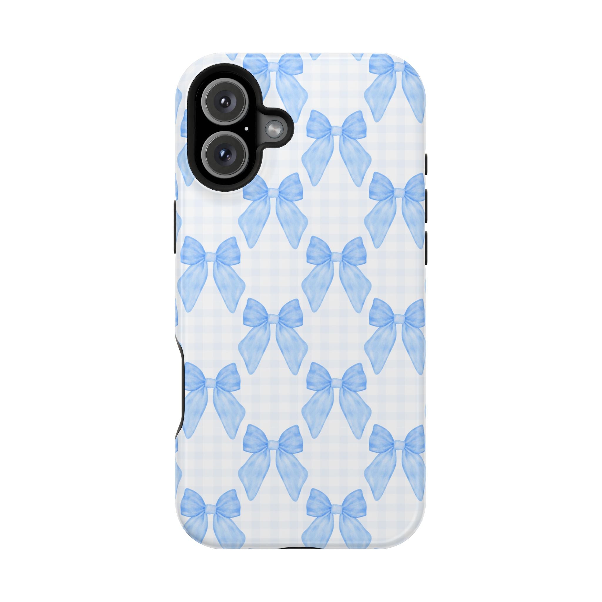 Customizable: Charming Bow Pattern Phone Case