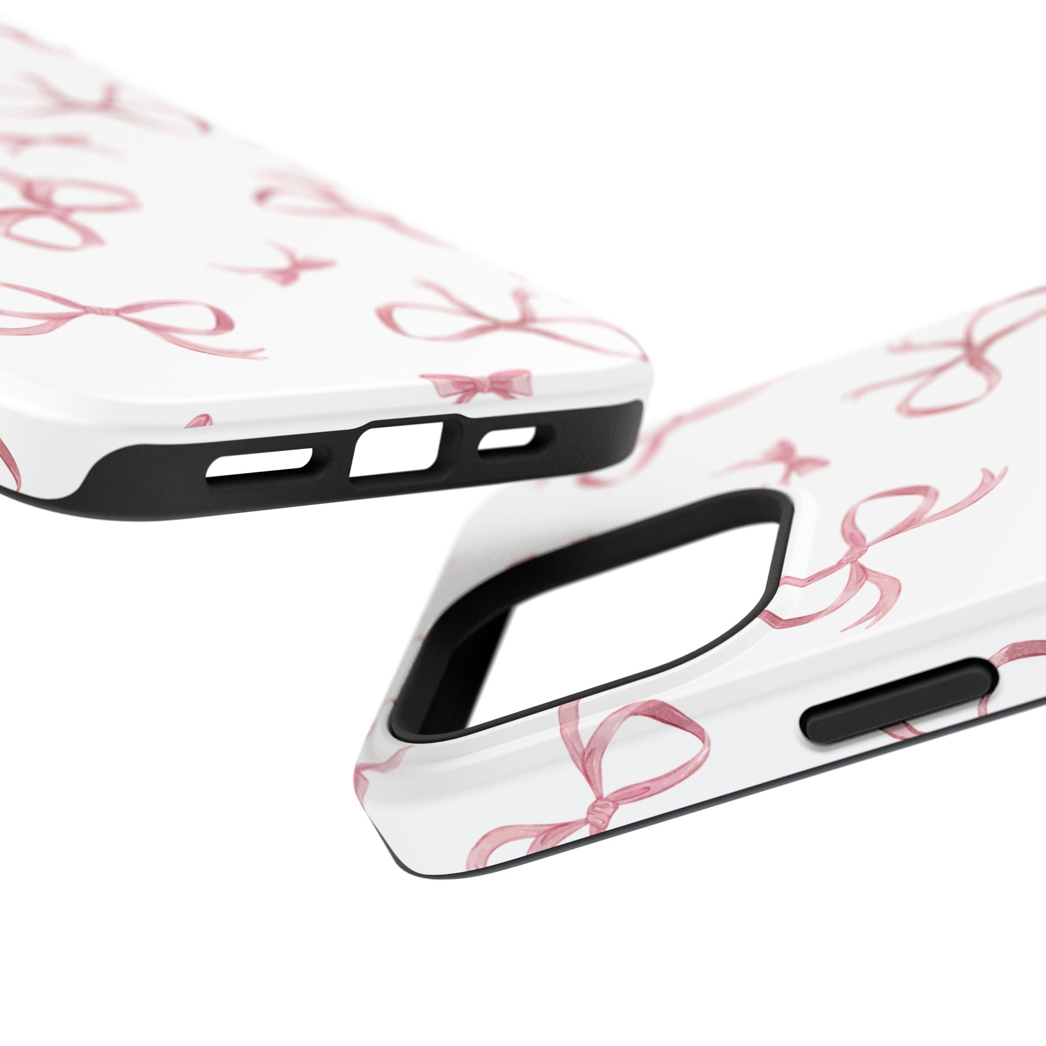 Customizable: Coquette Bow Stylish Impact-Resistant Phone Case