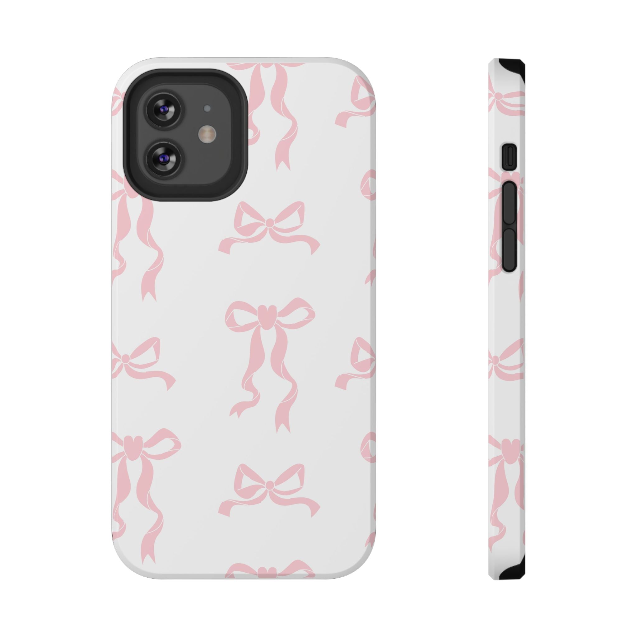 Customizable Cute Bow Pattern Phone Case
