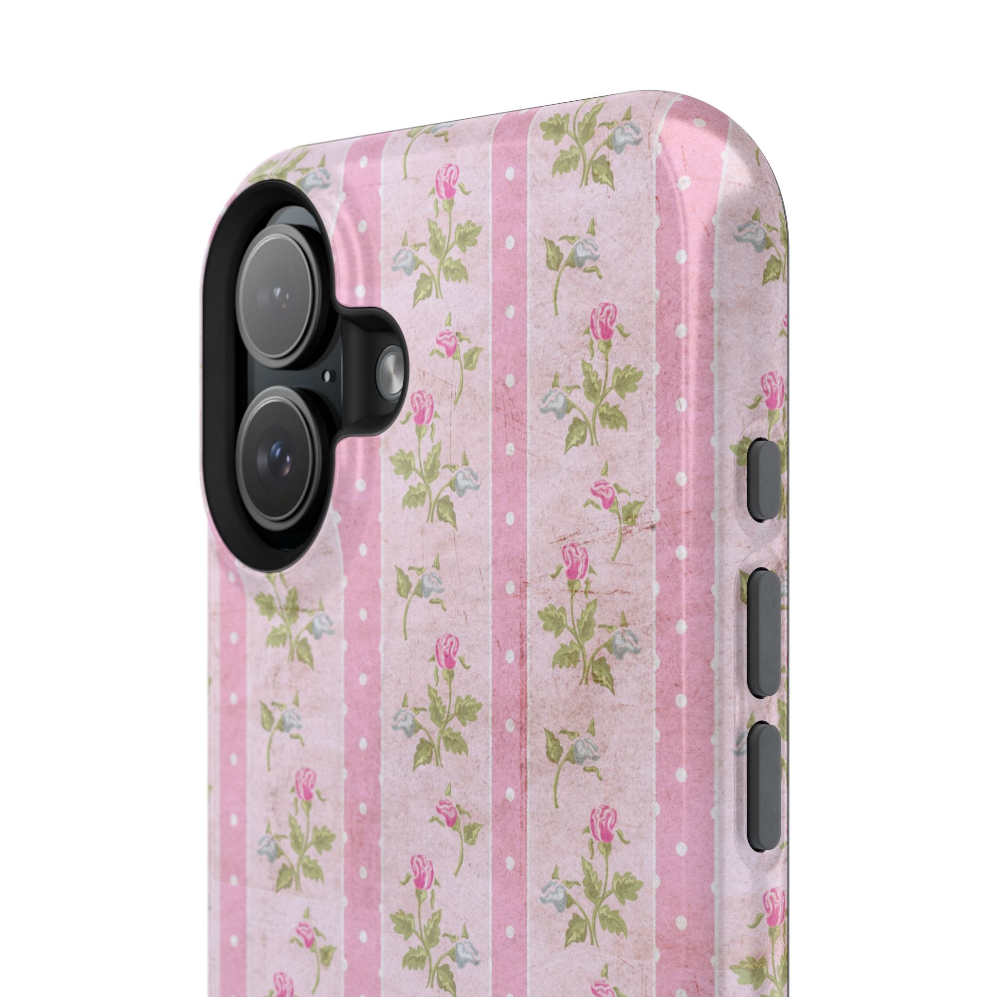 Impact-Resistant Phone Case, Inspirational Quote Case, Gift for Her, Bible Verse Decor, Floral Design Phone Cover