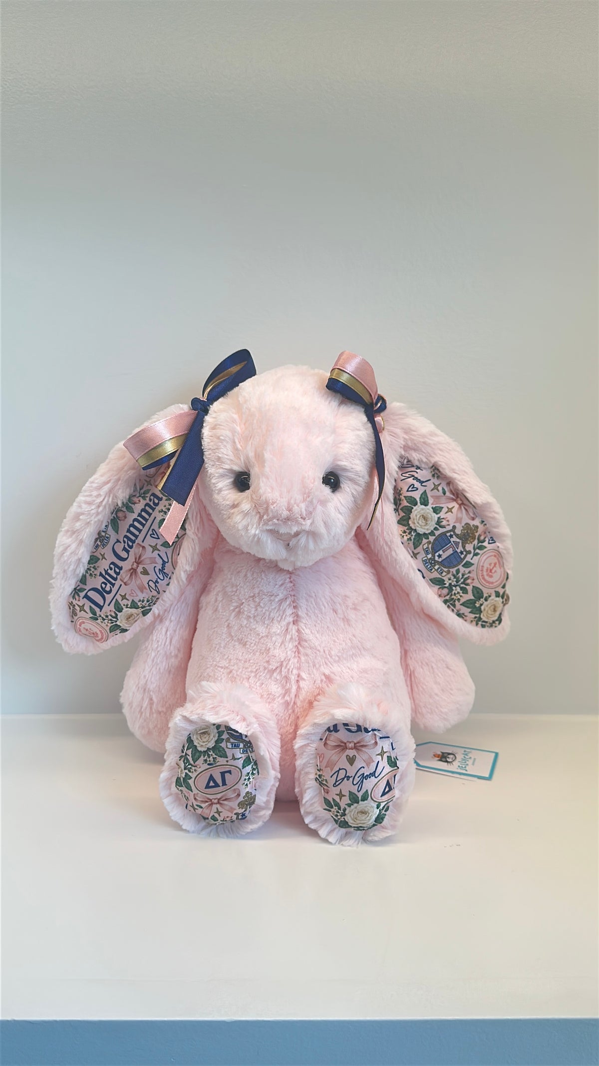 Delta Gamma Sorority Jellycat Bunny