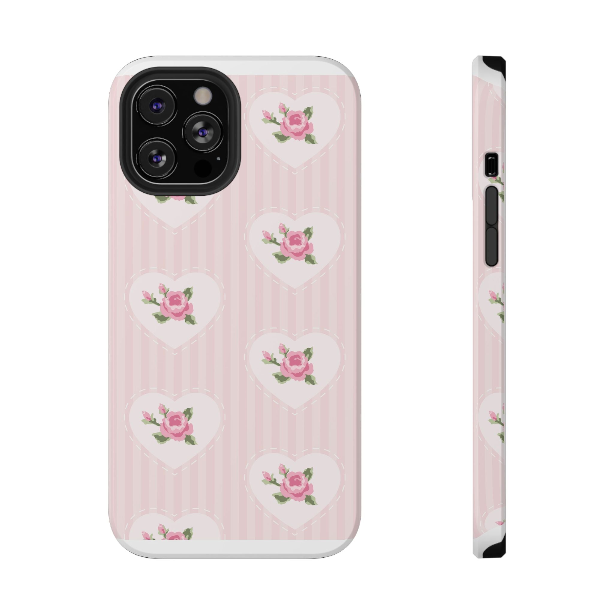 Customizable: Floral Heart Phone Case