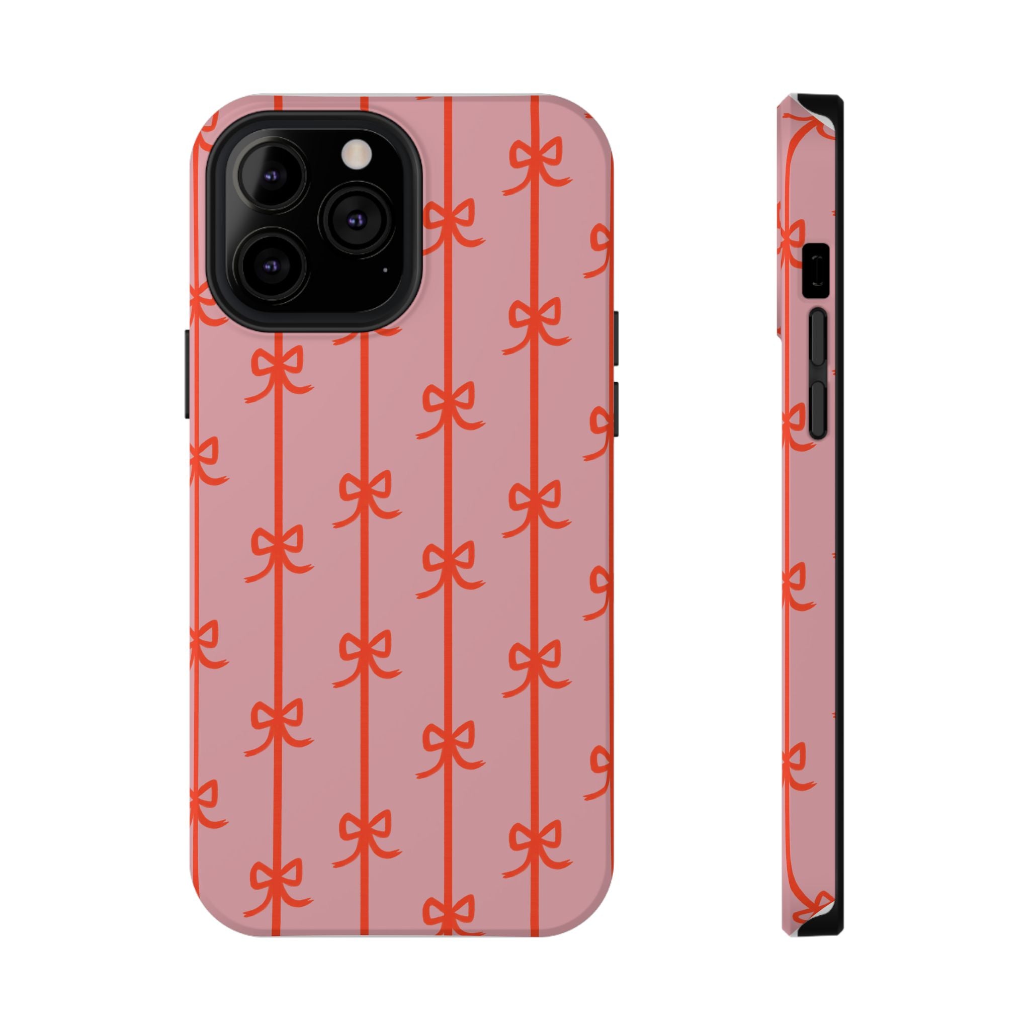 Customizable: Cute Bow Pattern Phone Case