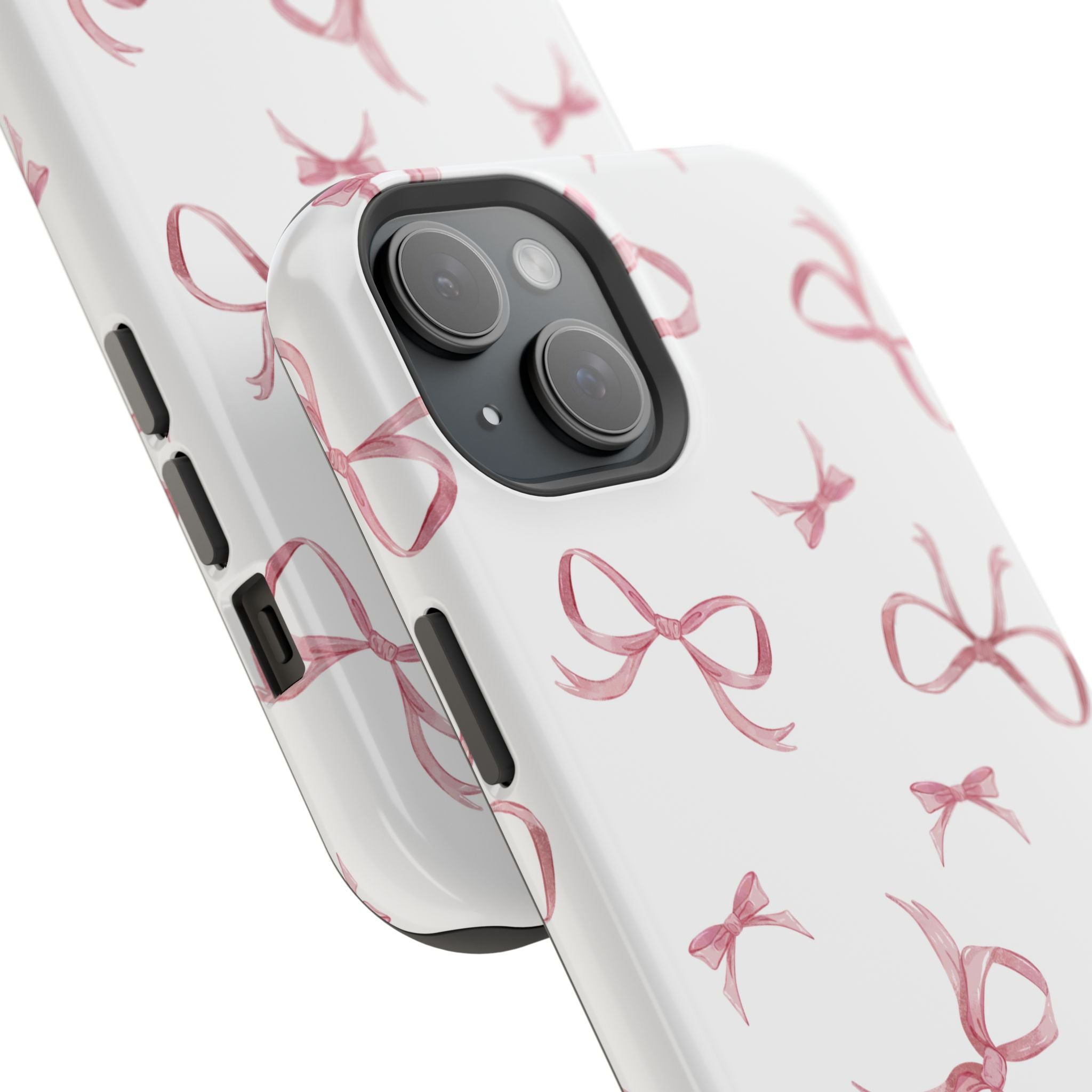 Customizable: Coquette Bow Stylish Impact-Resistant Phone Case