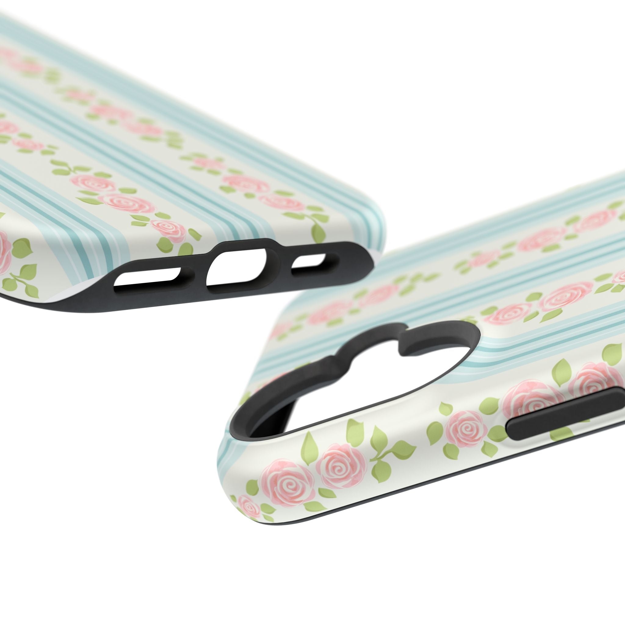 Customizable: Floral Impact-Resistant Phone Case