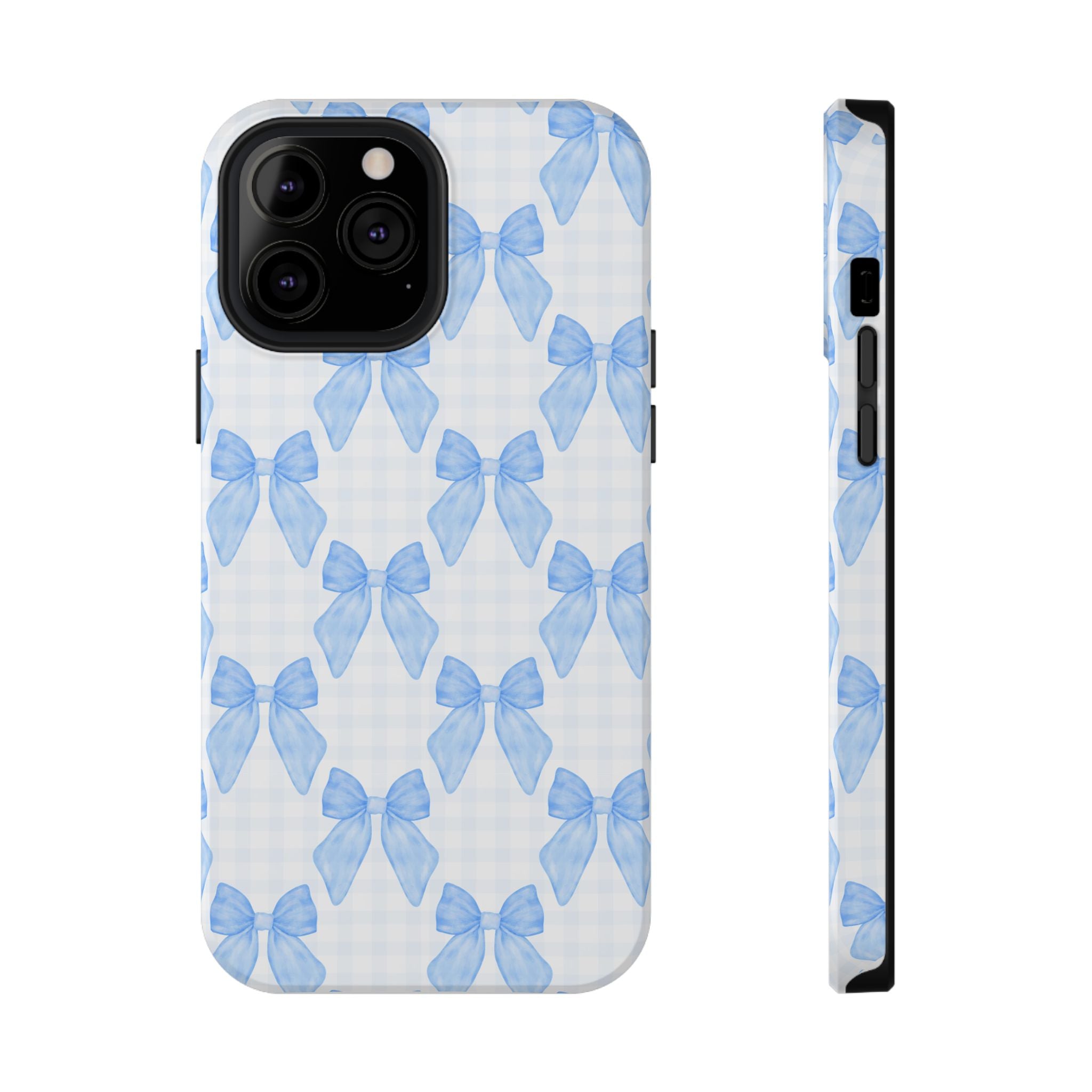 Customizable: Charming Bow Pattern Phone Case