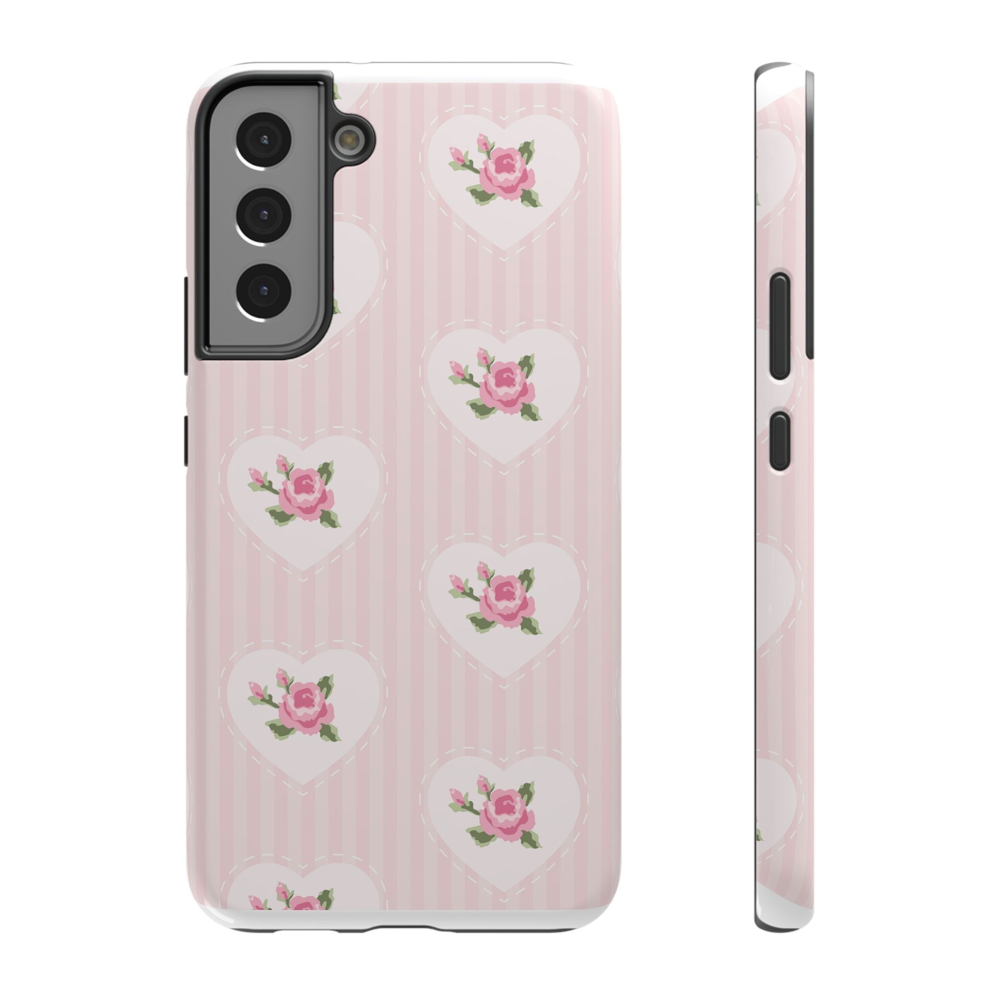 Customizable: Floral Heart Phone Case