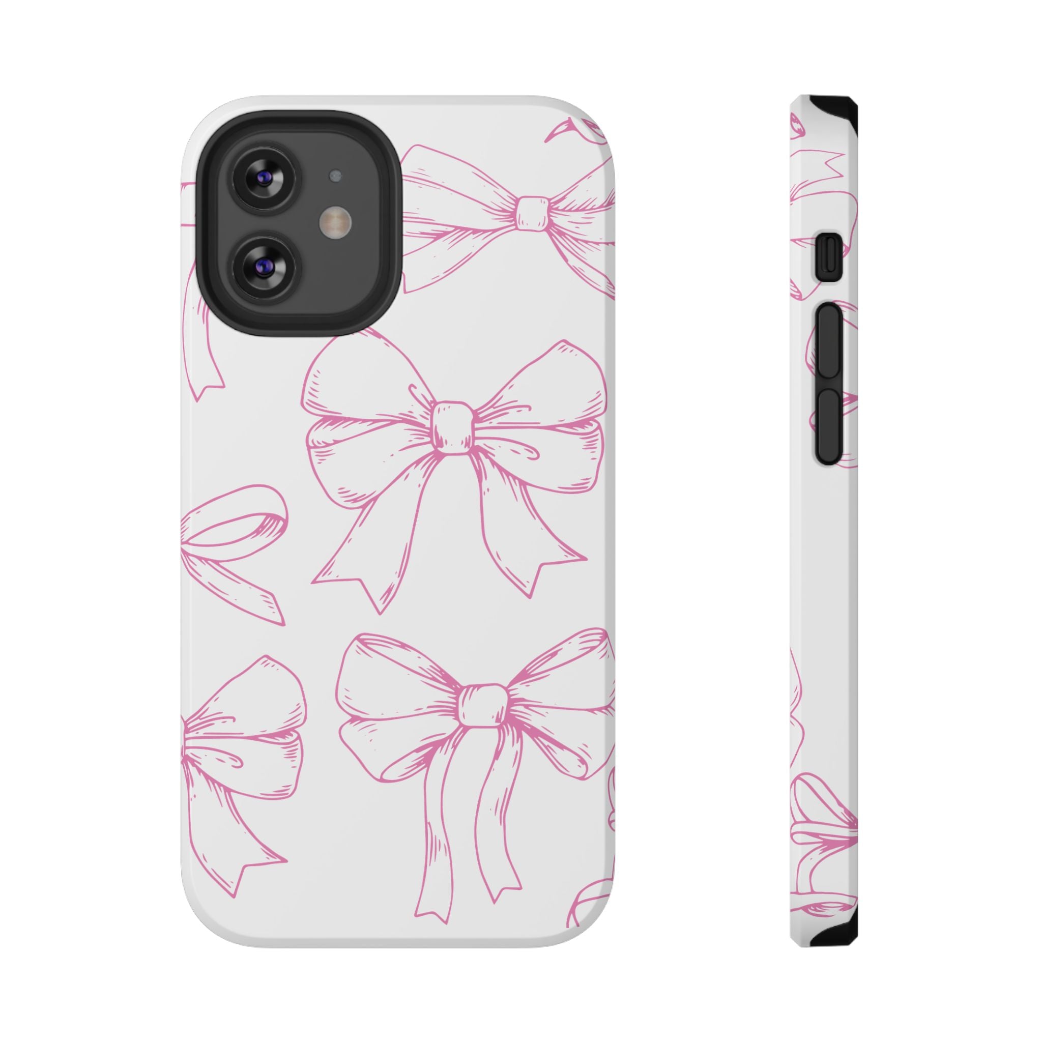 Customizable: Cute Bow Pattern Phone Case