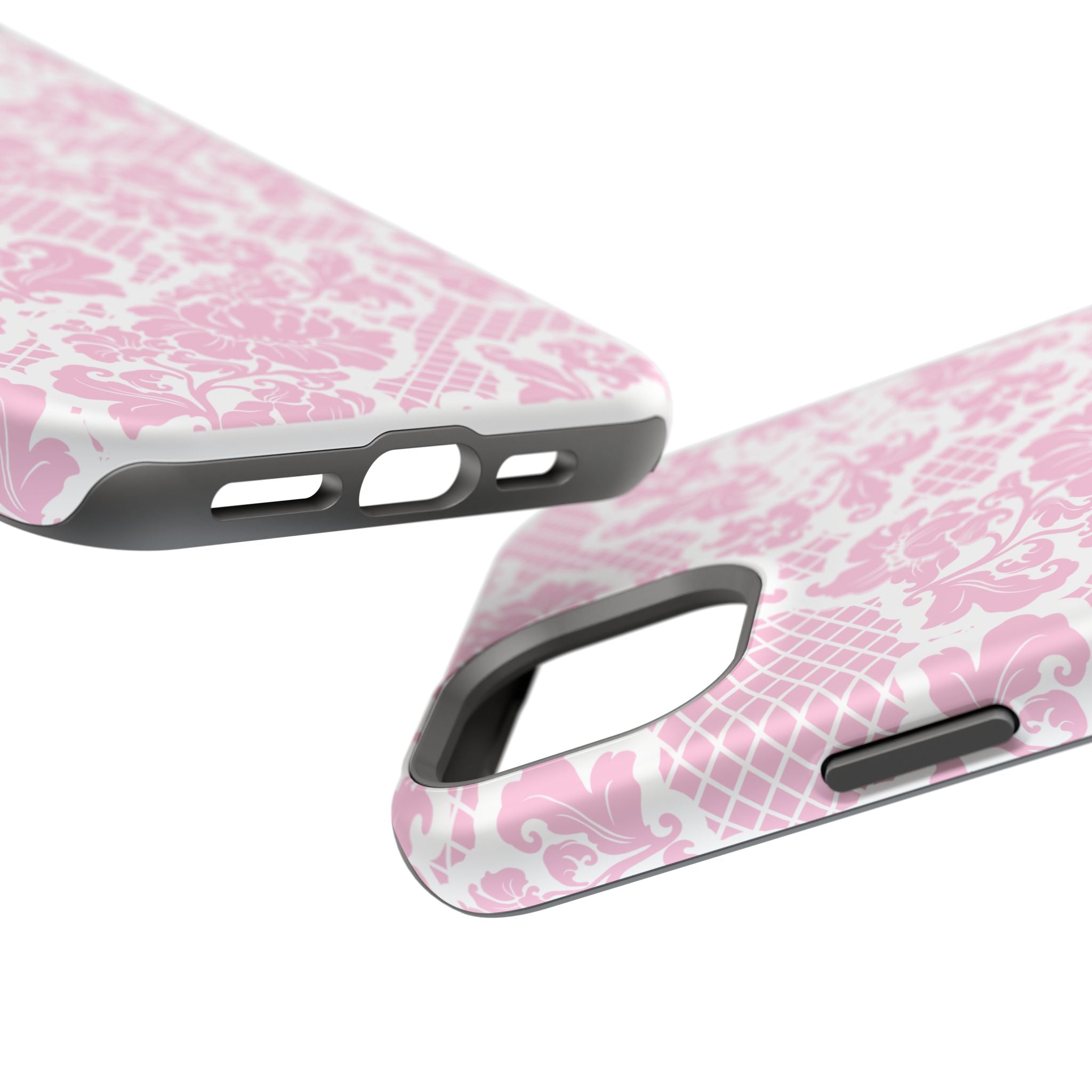 Customizable: Pink Lace Inspired Elegantly Chic Impact-Resistant Case