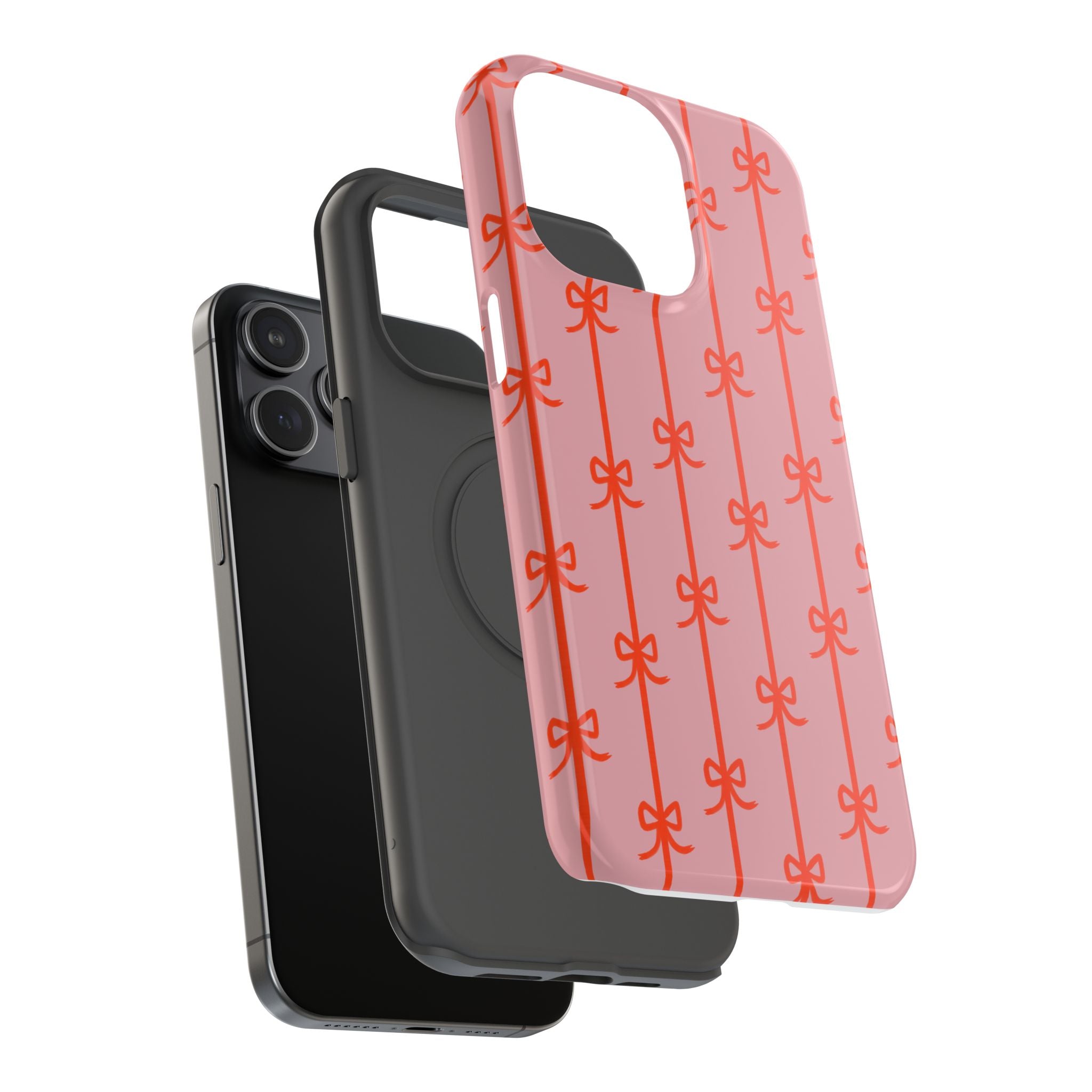 Customizable: Cute Bow Pattern Phone Case