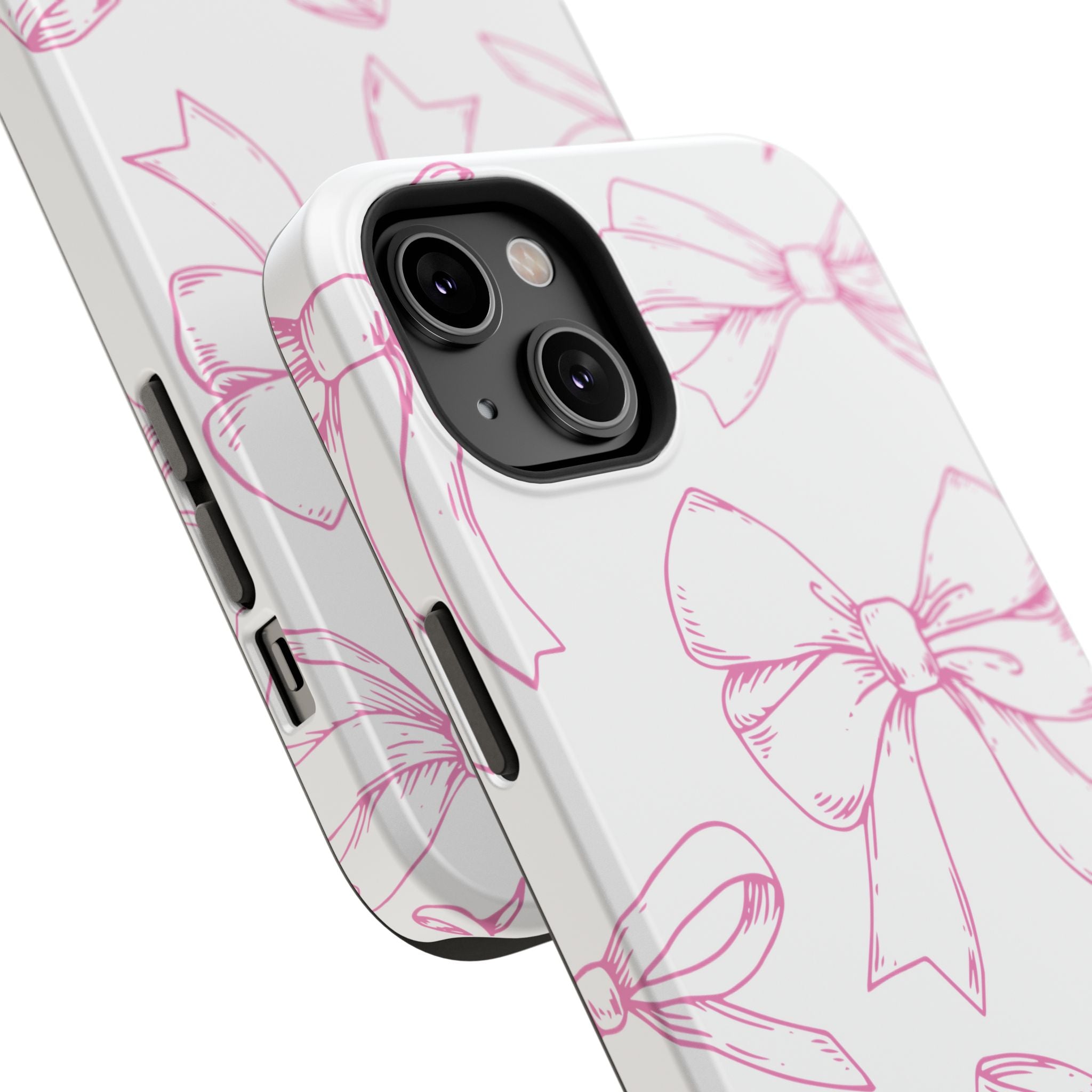 Customizable: Cute Bow Pattern Phone Case