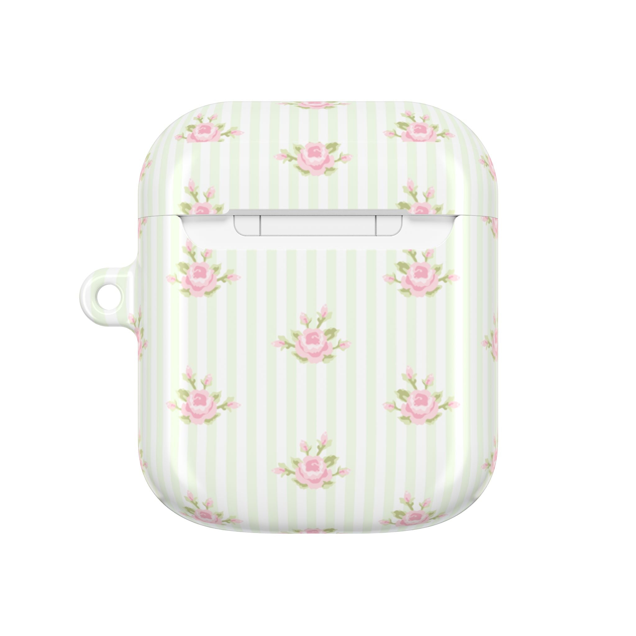 Floral AirPod Cases | Cute Tech Accessory, Gift for Her, Floral Pattern, Spring Vibes, Rose Design, Trendy Earbud Case