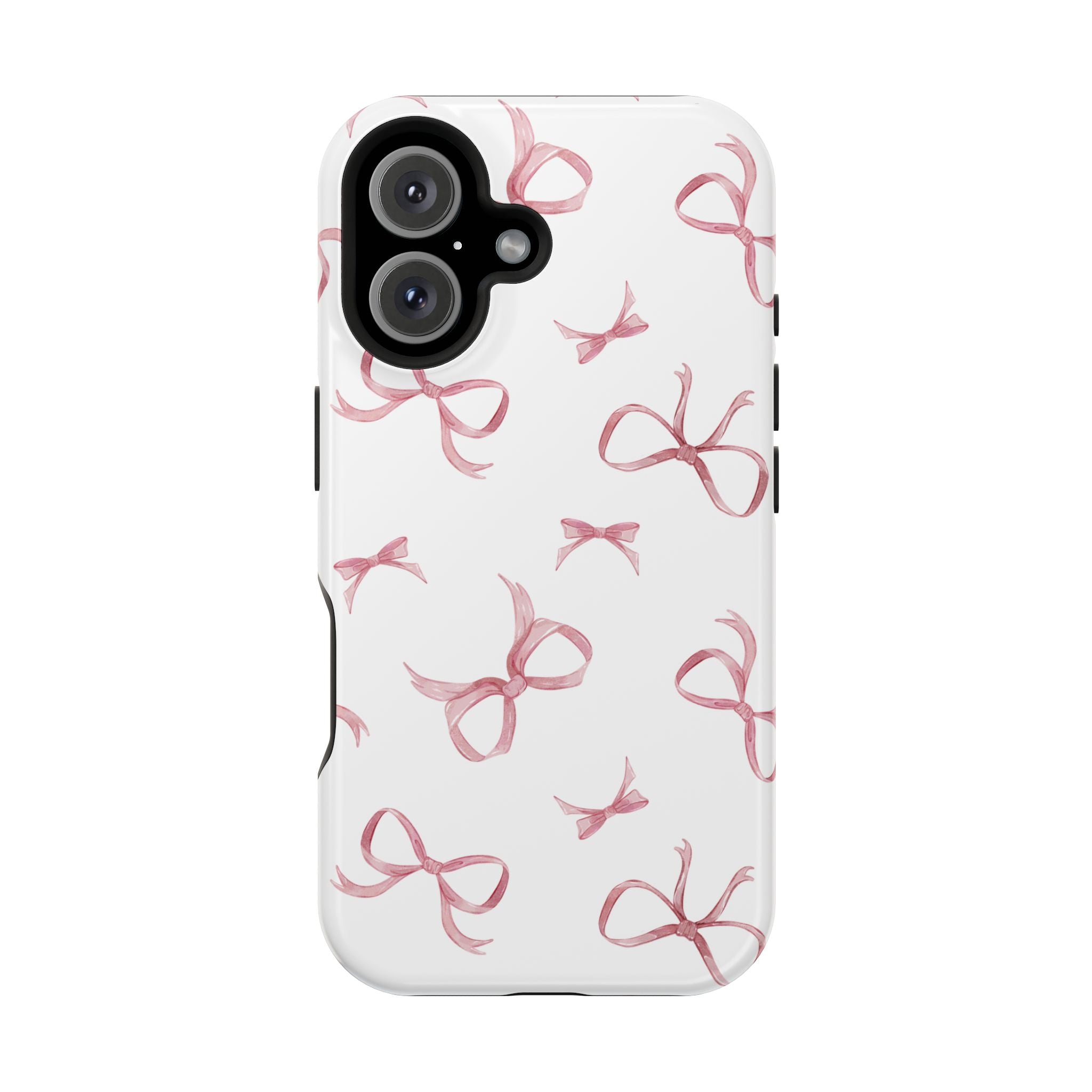 Customizable: Coquette Bow Stylish Impact-Resistant Phone Case