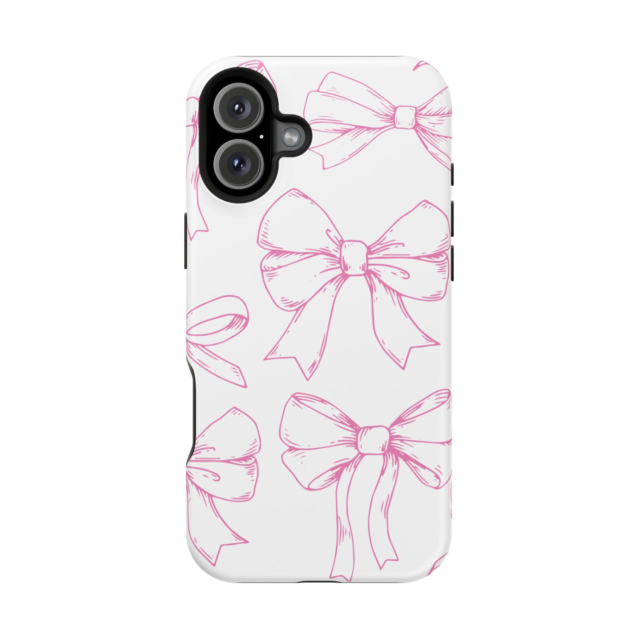 Customizable: Cute Bow Pattern Phone Case