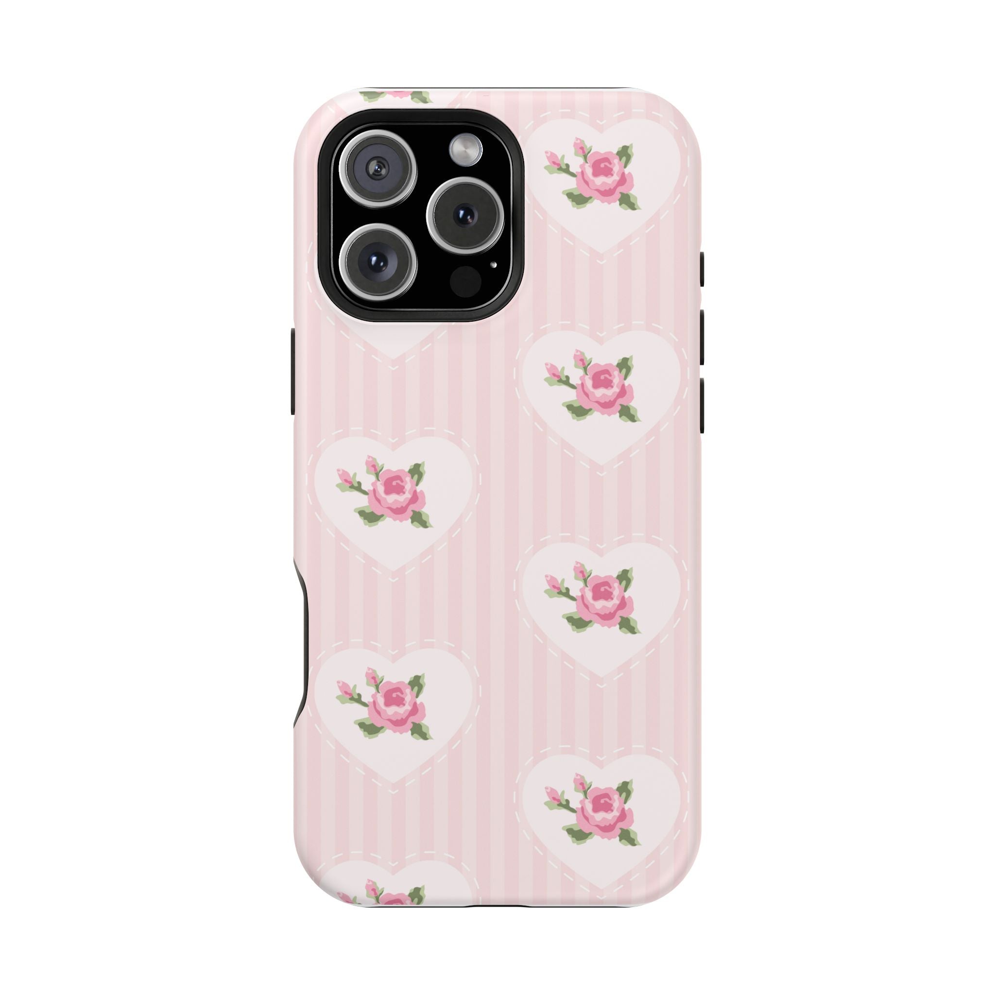 Customizable: Floral Heart Phone Case