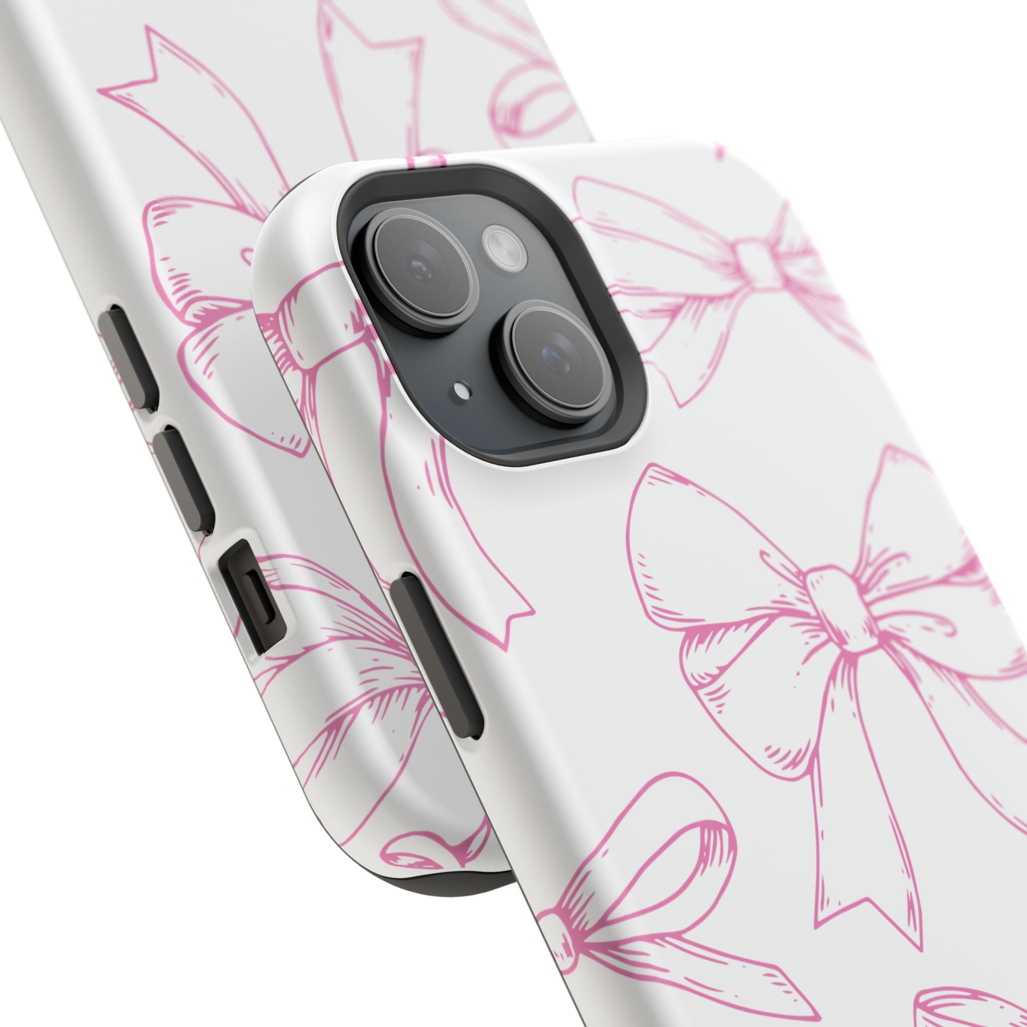Customizable: Cute Bow Pattern Phone Case