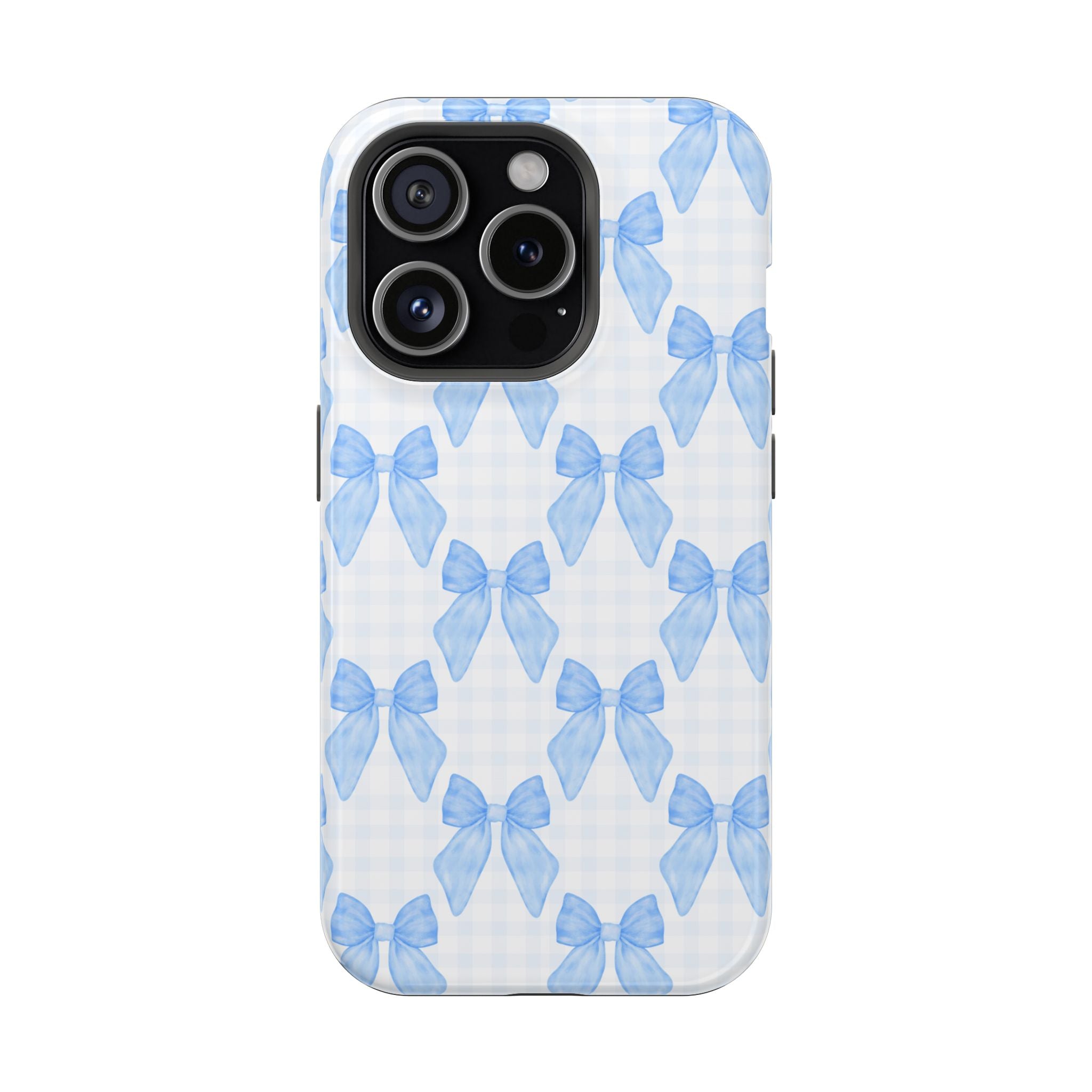 Customizable: Charming Bow Pattern Phone Case