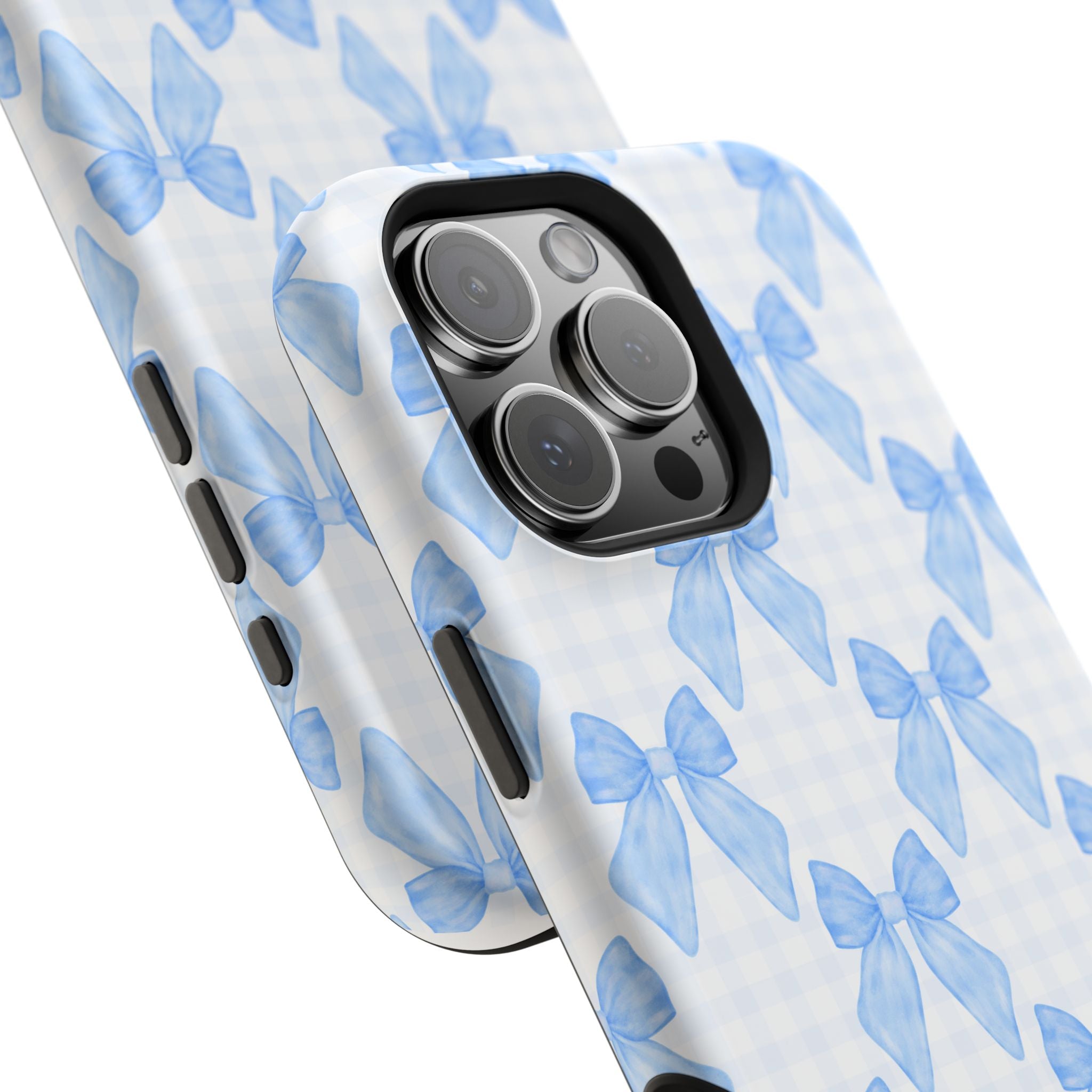 Customizable: Charming Bow Pattern Phone Case