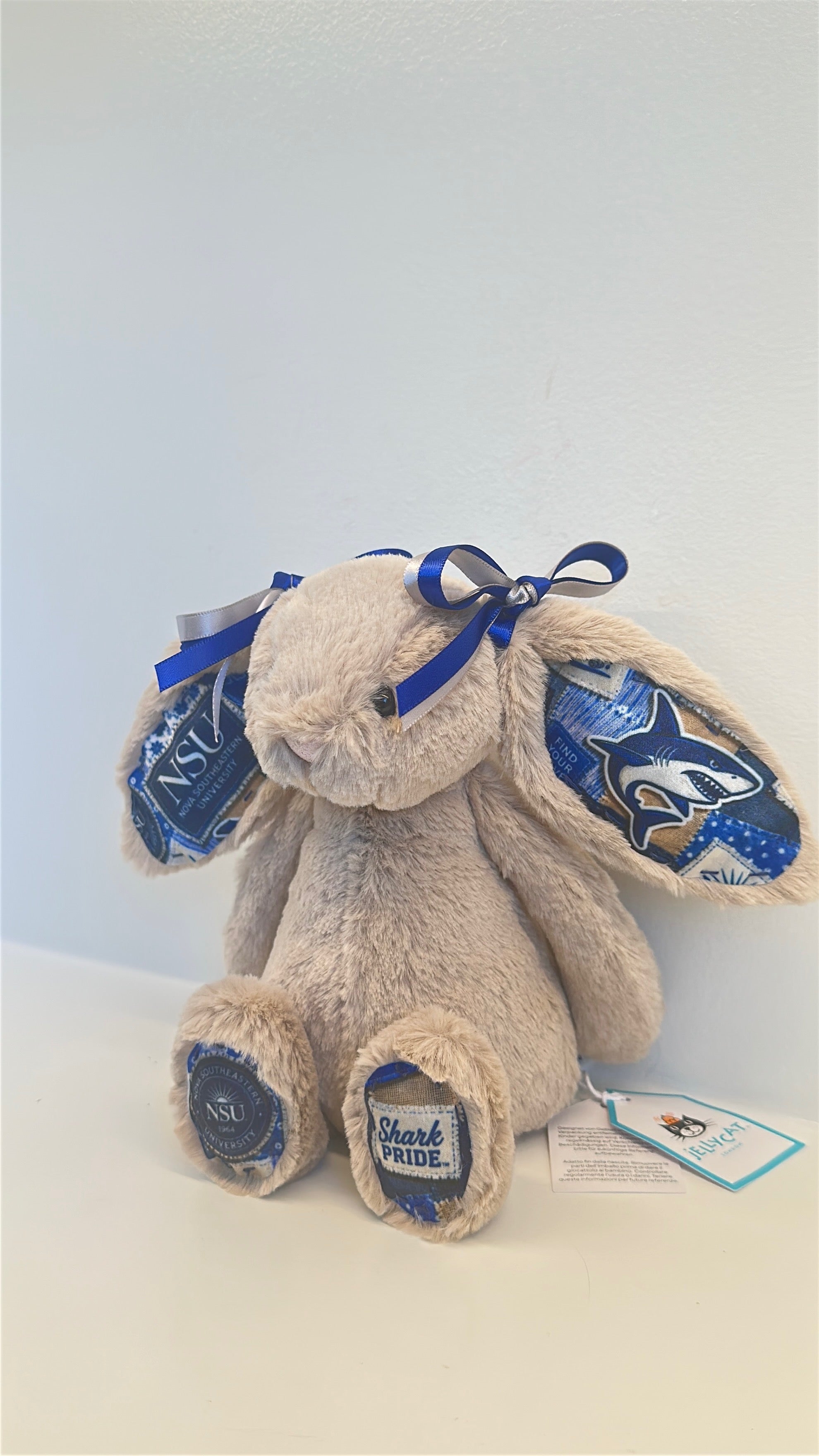 Nova Southeastern University Custom College Jellycat Bunny