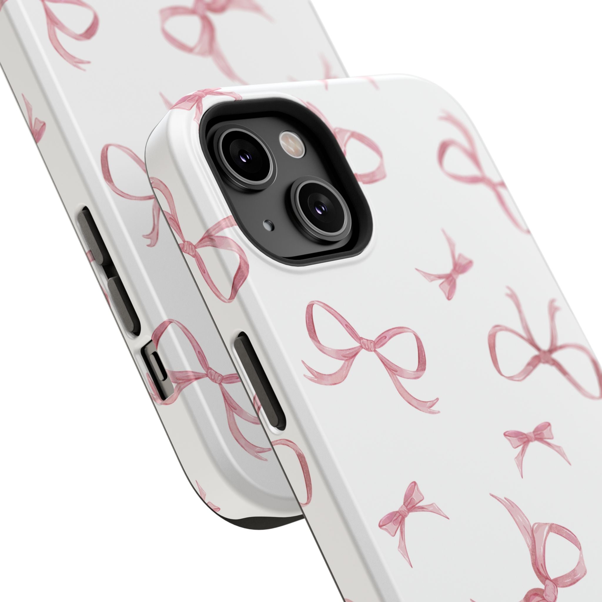 Customizable: Coquette Bow Stylish Impact-Resistant Phone Case