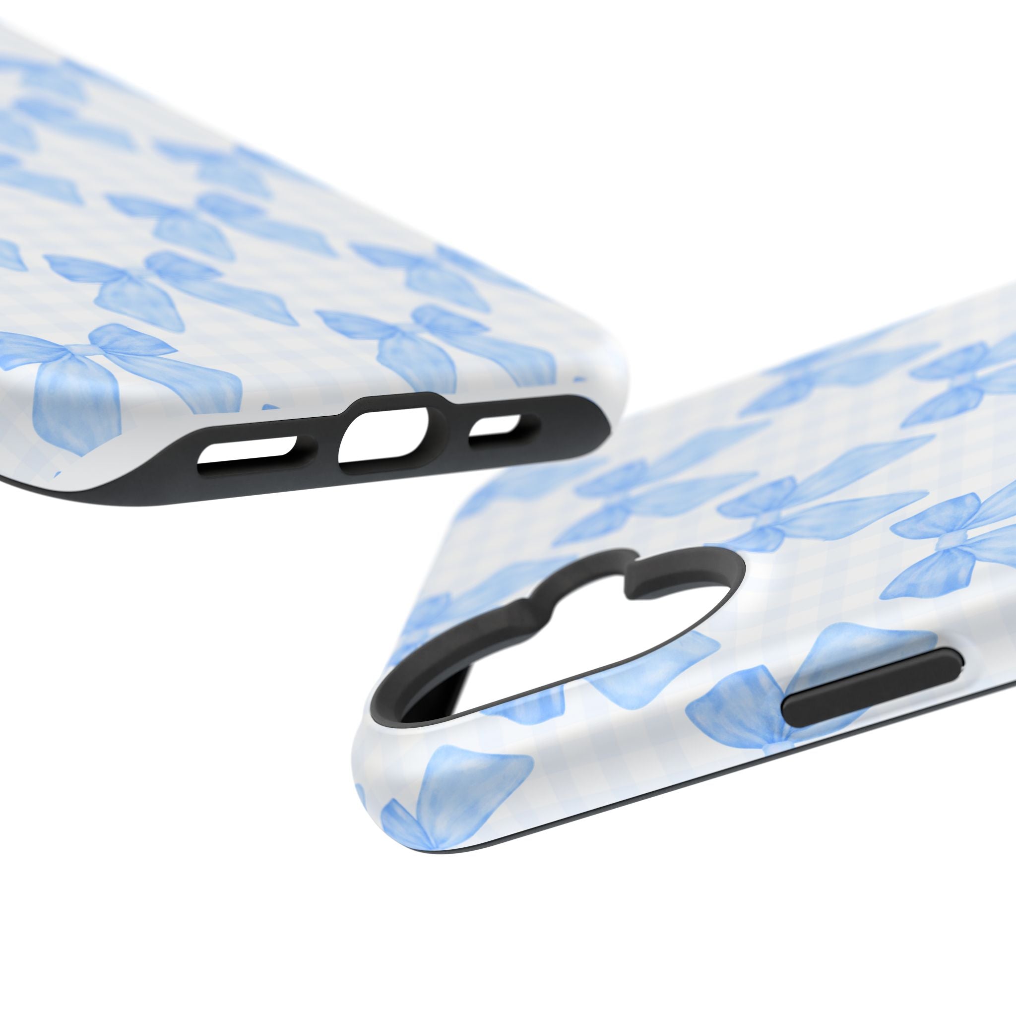 Customizable: Charming Bow Pattern Phone Case