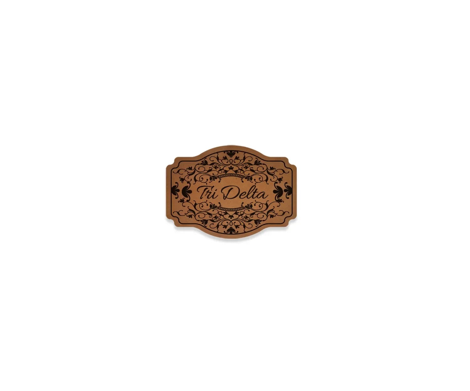 Tri Delta Richardson 112 Leatherette Patch Trucker Hat - Scroll