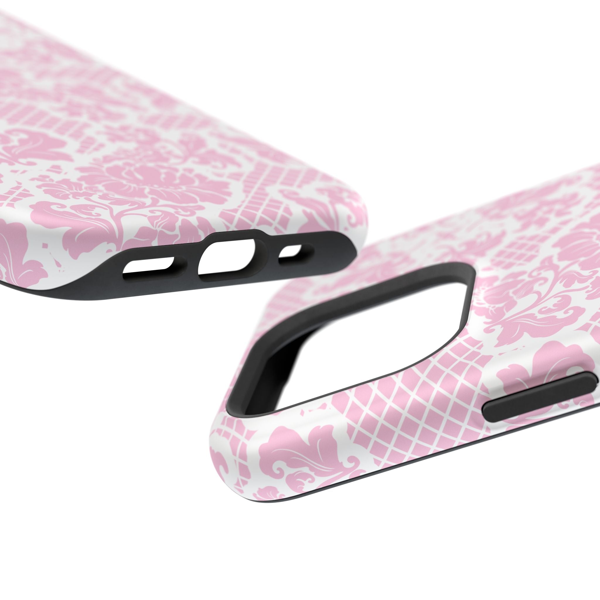 Customizable: Pink Lace Inspired Elegantly Chic Impact-Resistant Case