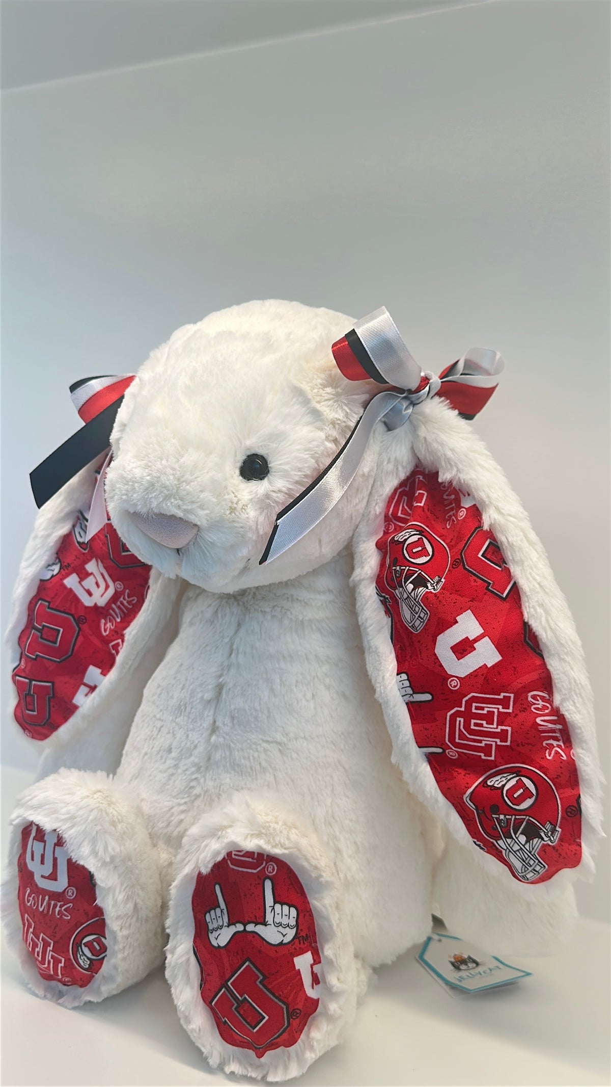 University of Utah Custom College Jellycat Bashful Bunny