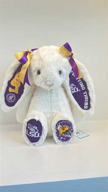 Louisiana State University (LSU) College Jellycat Bunny