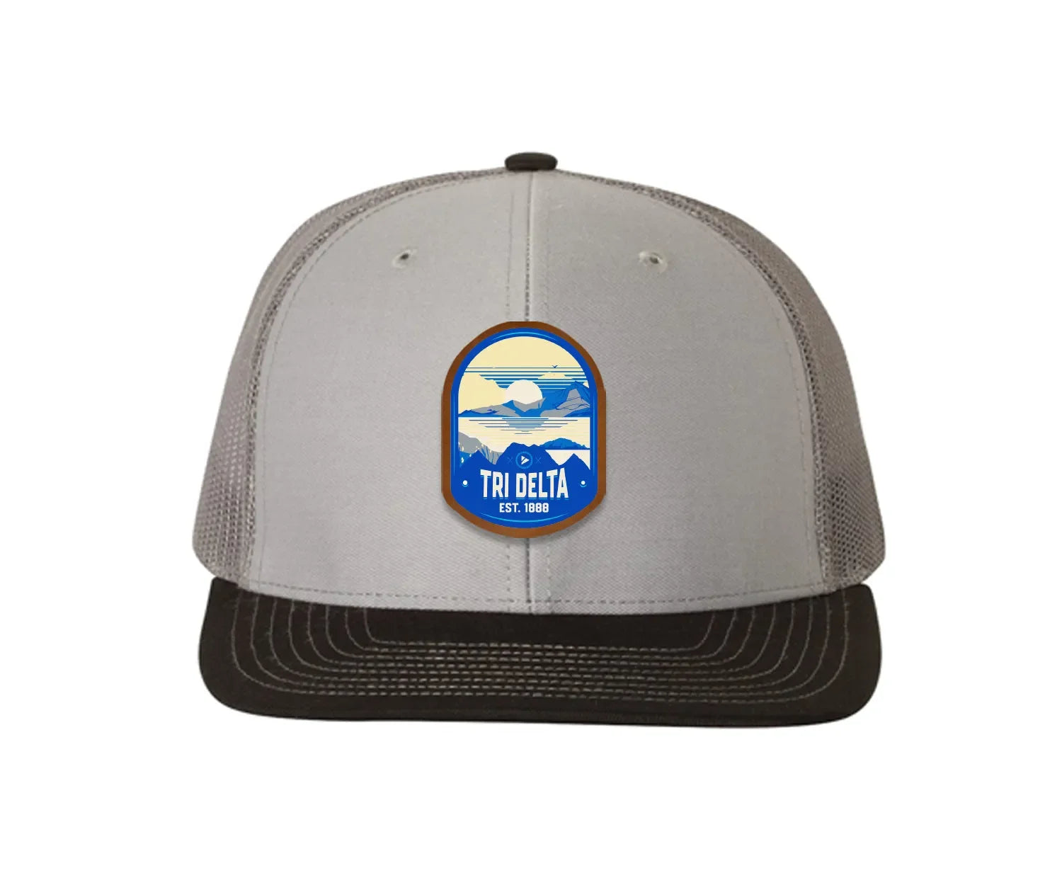 Tri Delta Richardson 112 UV Print Leatherette Patch Trucker Hat - Ventura