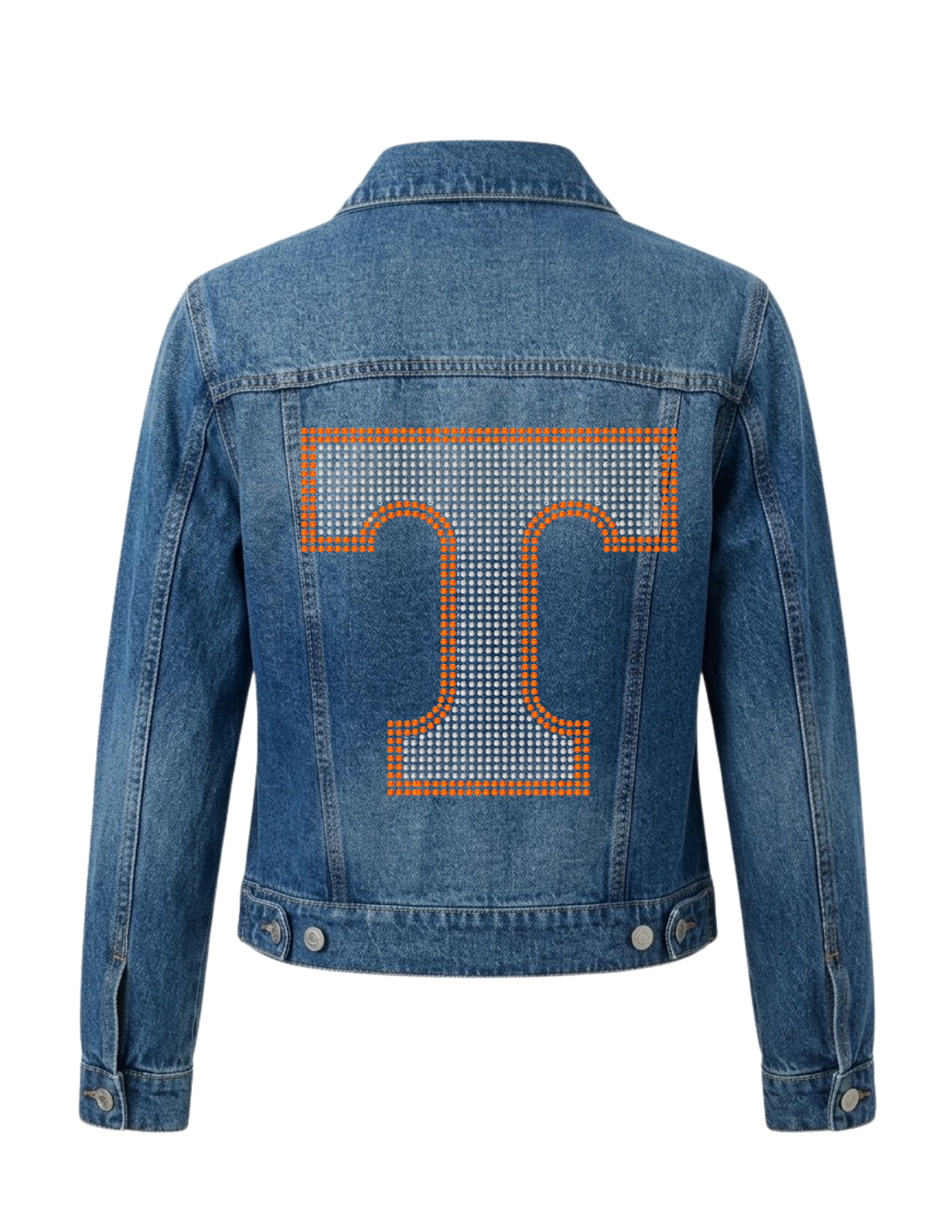 Tennessee Volunteers Large T Blue Denim Jacket