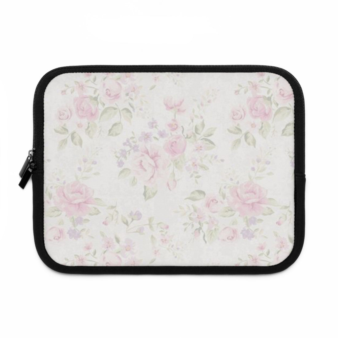 Chic Floral Laptop Sleeve - Stylish Tech Accessory for Women, Cute Gift for Students, Mother's Day, Birthday