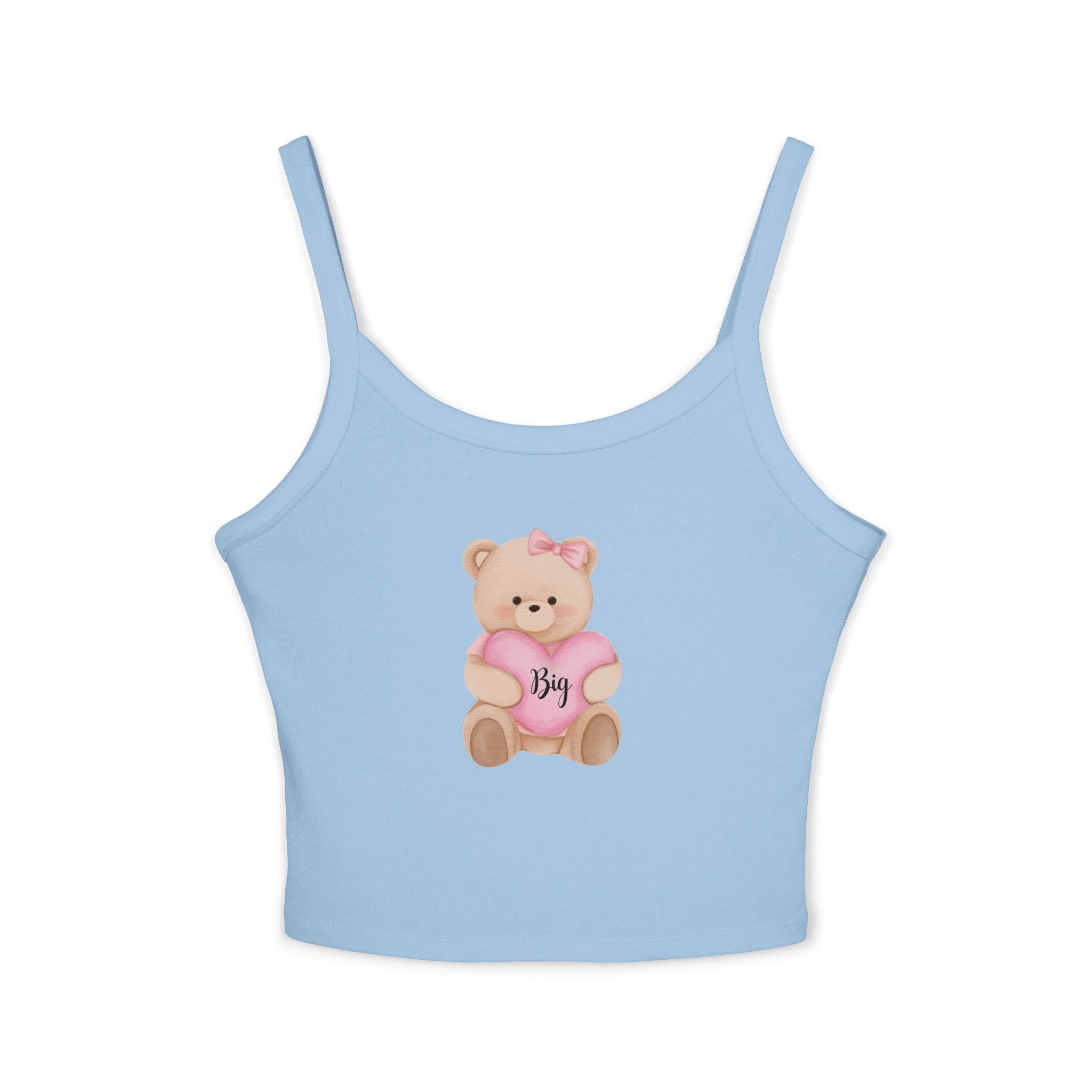Customizable Sorority Big/Little  Reveal Bear Tank: Big