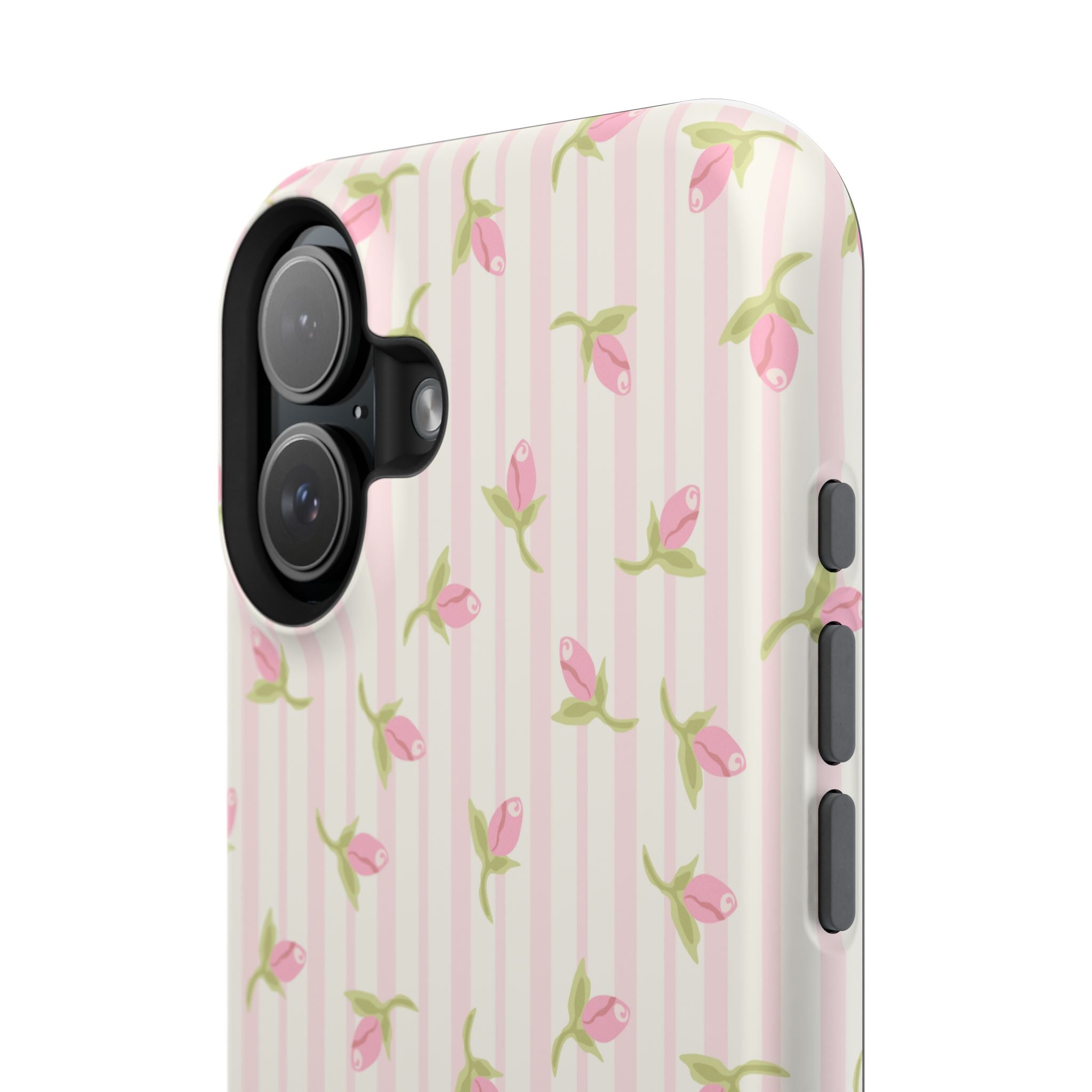 Customizable: Floral Impact-Resistant Phone Case
