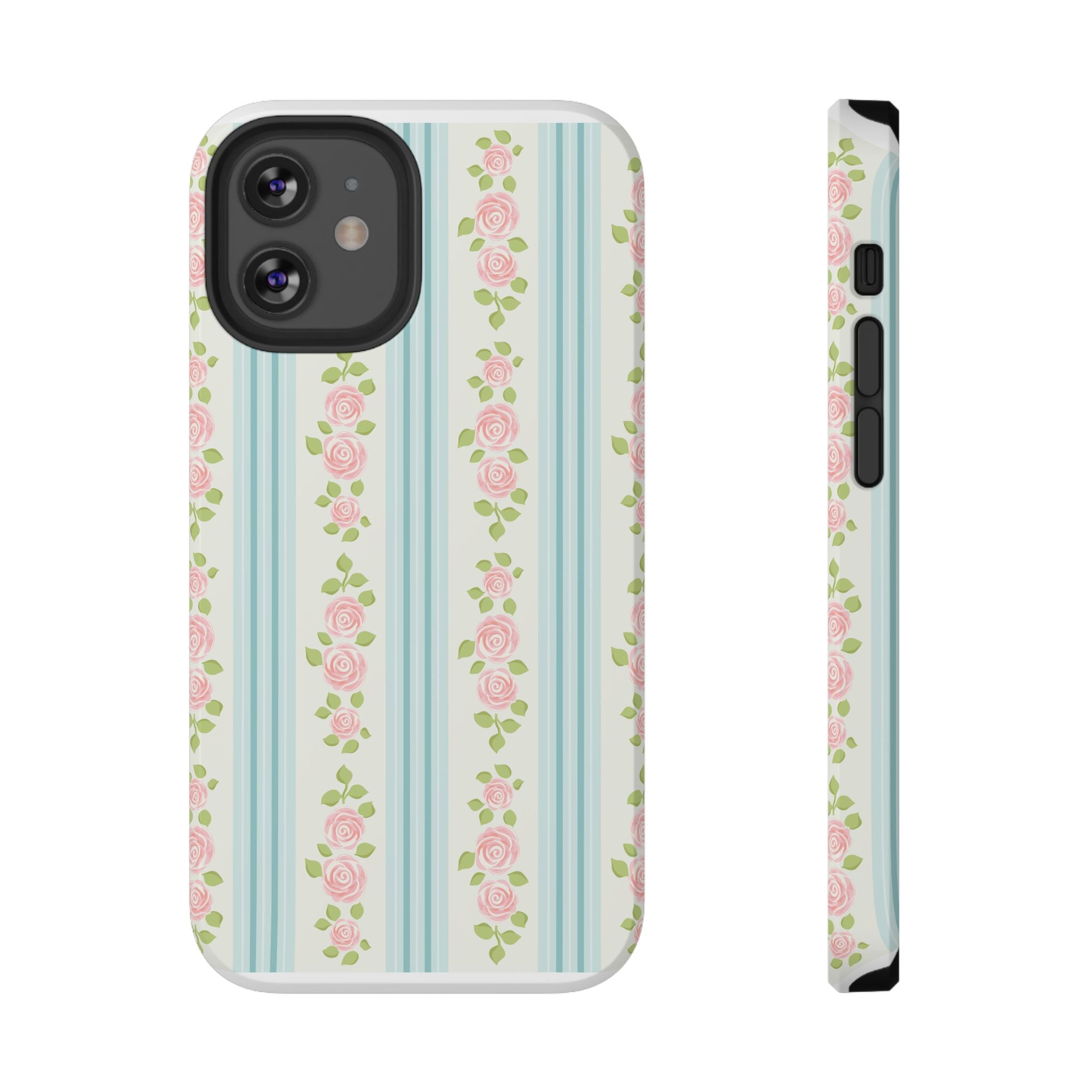 Customizable: Floral Impact-Resistant Phone Case