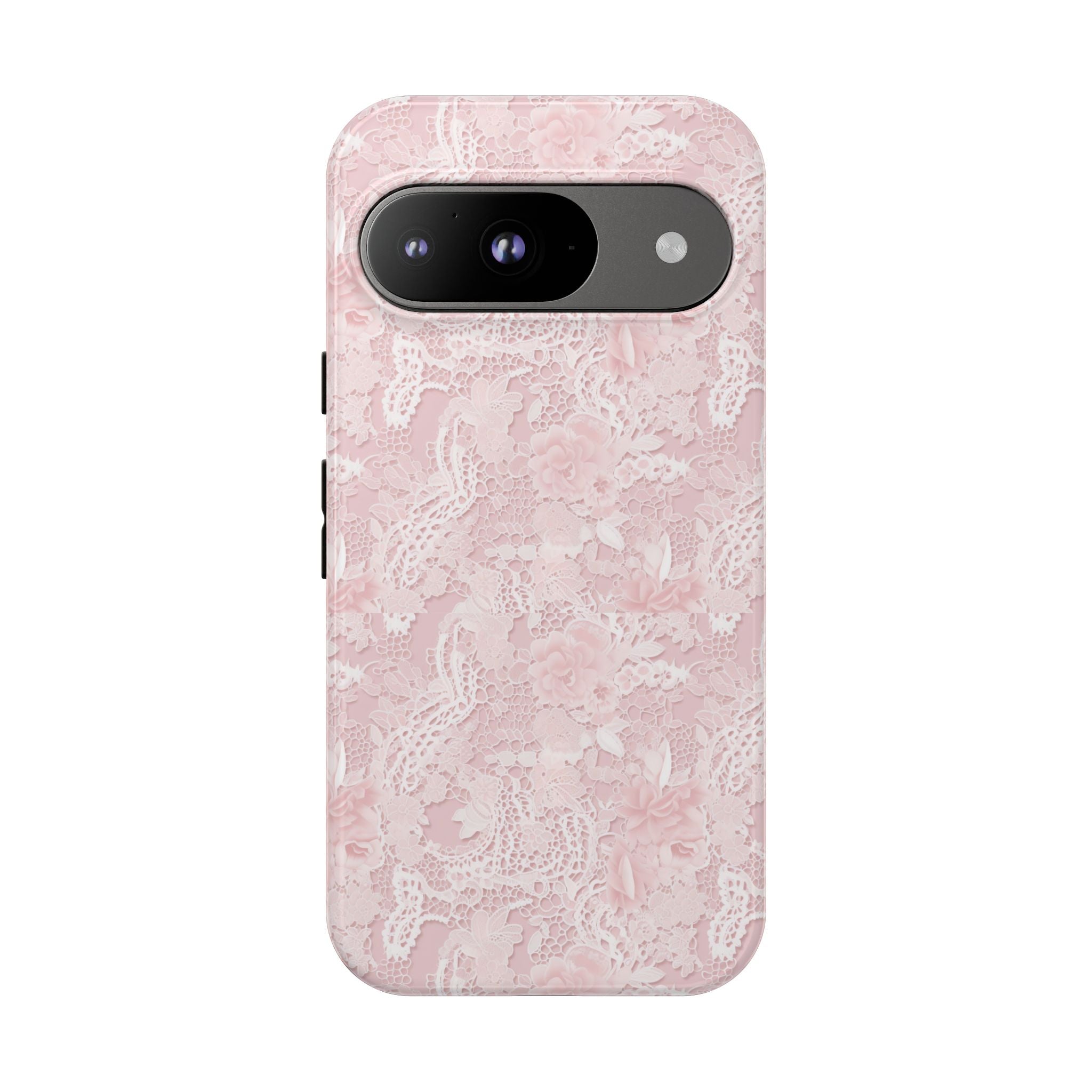 Customizable: Pink Floral Phone Case, Stylish Tough Cases, Unique Gift for Her, Cute Phone Accessories, Floral Tech Cover