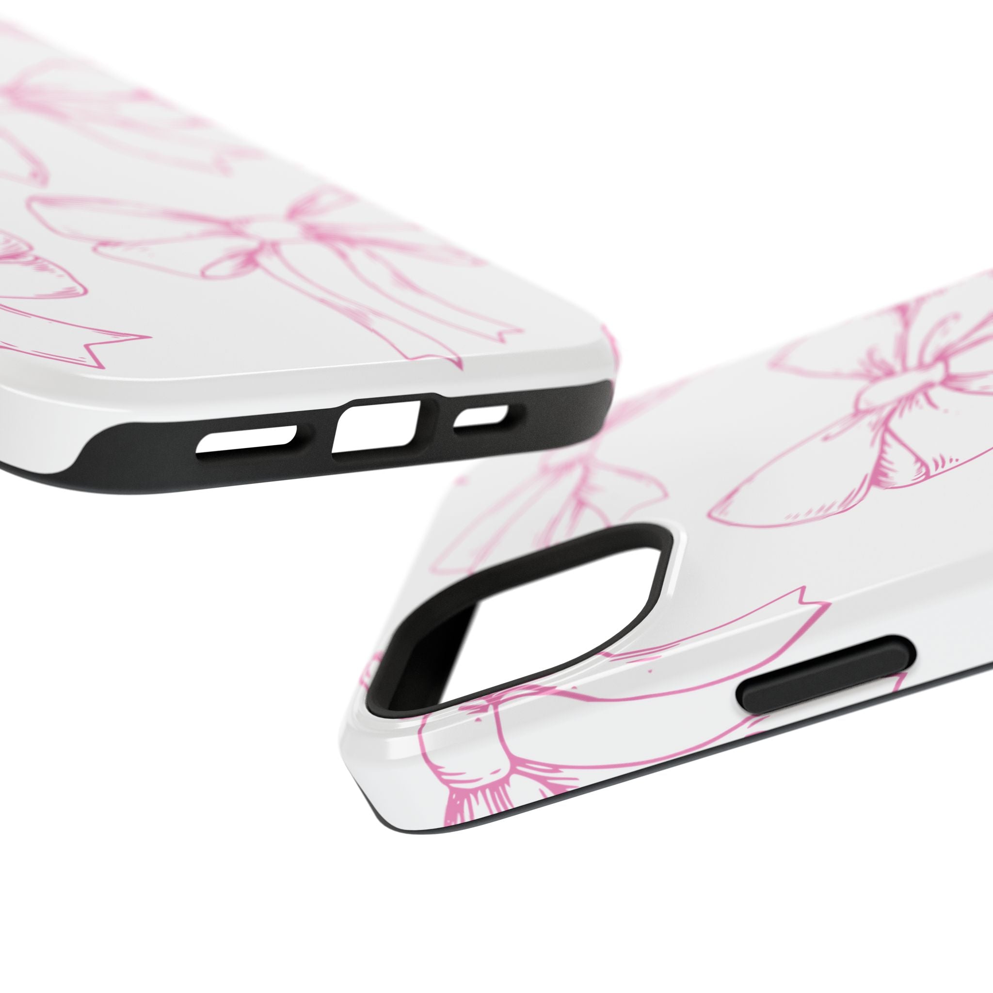 Customizable: Cute Bow Pattern Phone Case