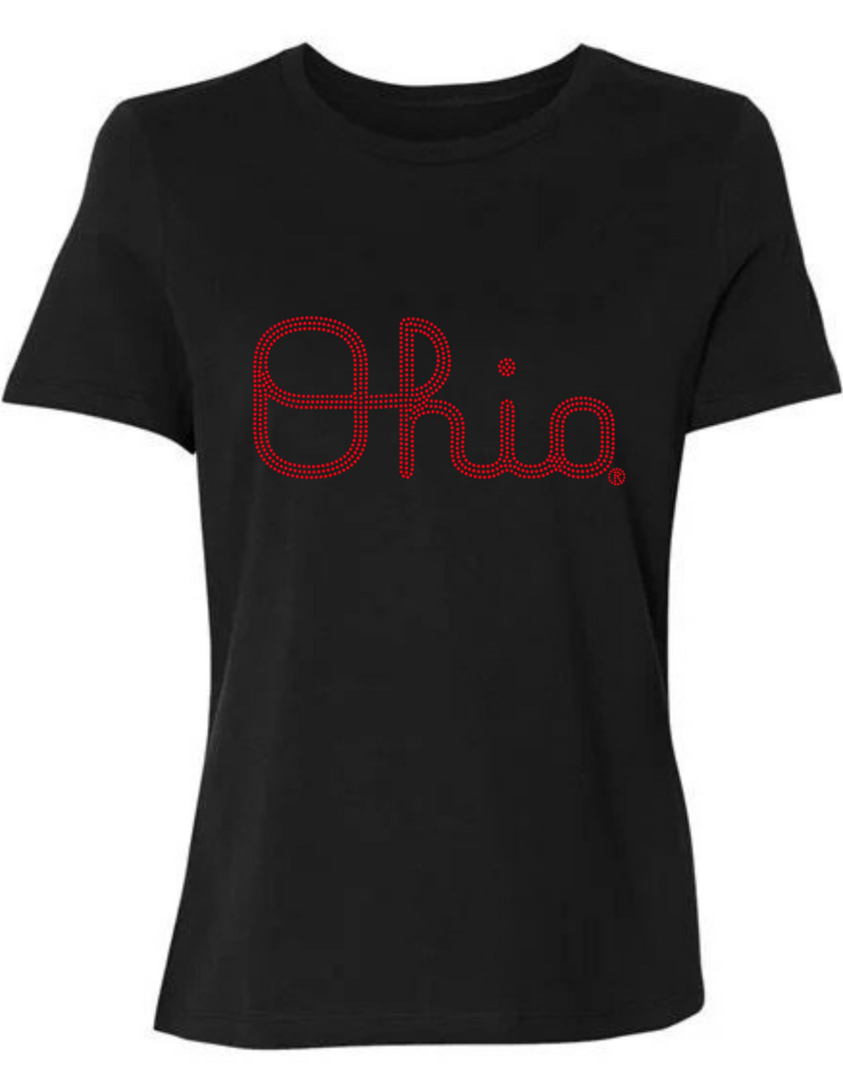 Ohio State Script Black Crewneck T-Shirt