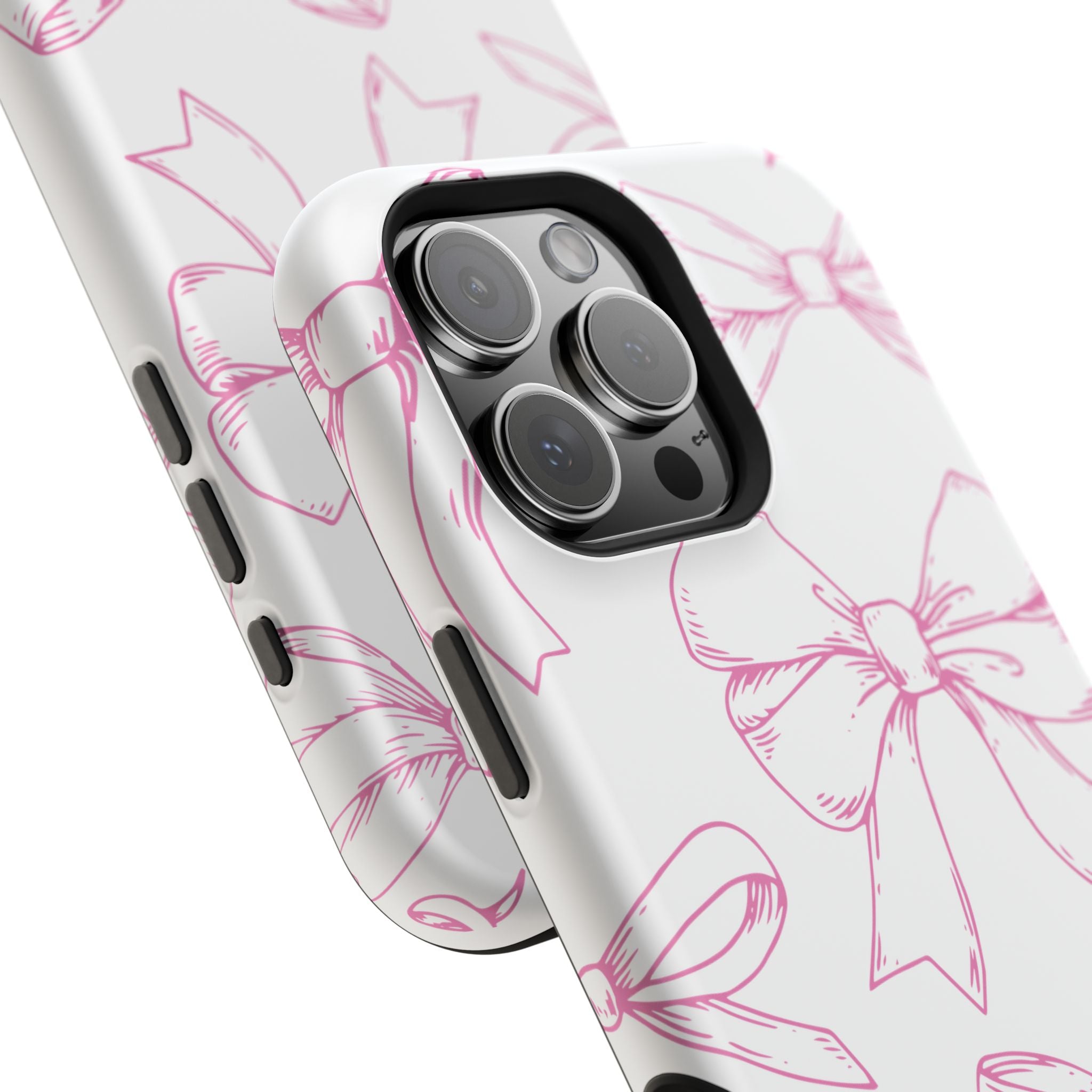 Customizable: Cute Bow Pattern Phone Case