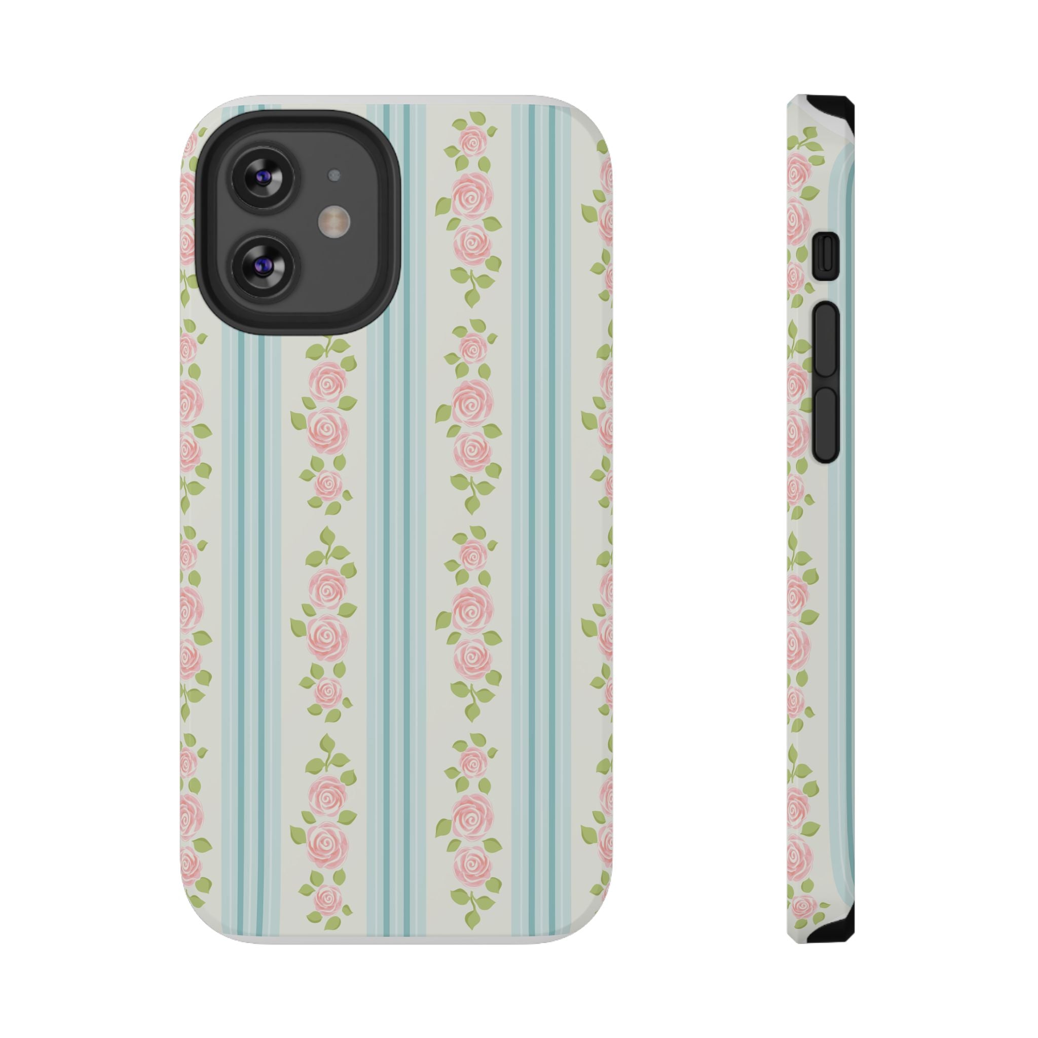Customizable: Floral Impact-Resistant Phone Case