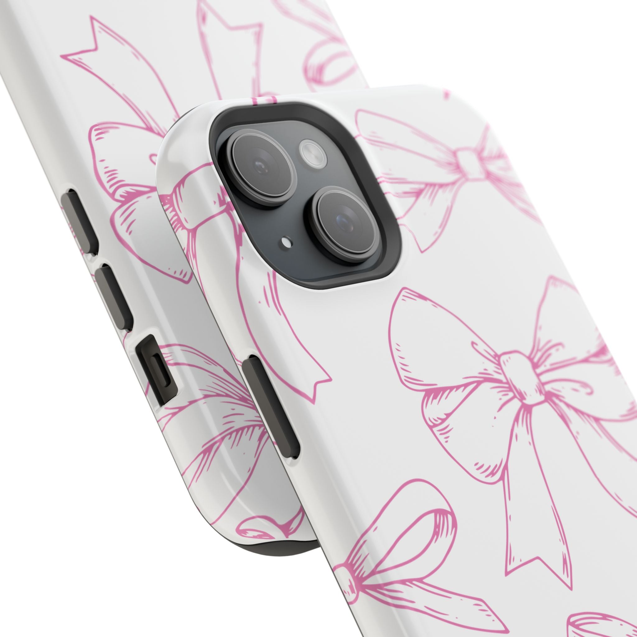 Customizable: Cute Bow Pattern Phone Case