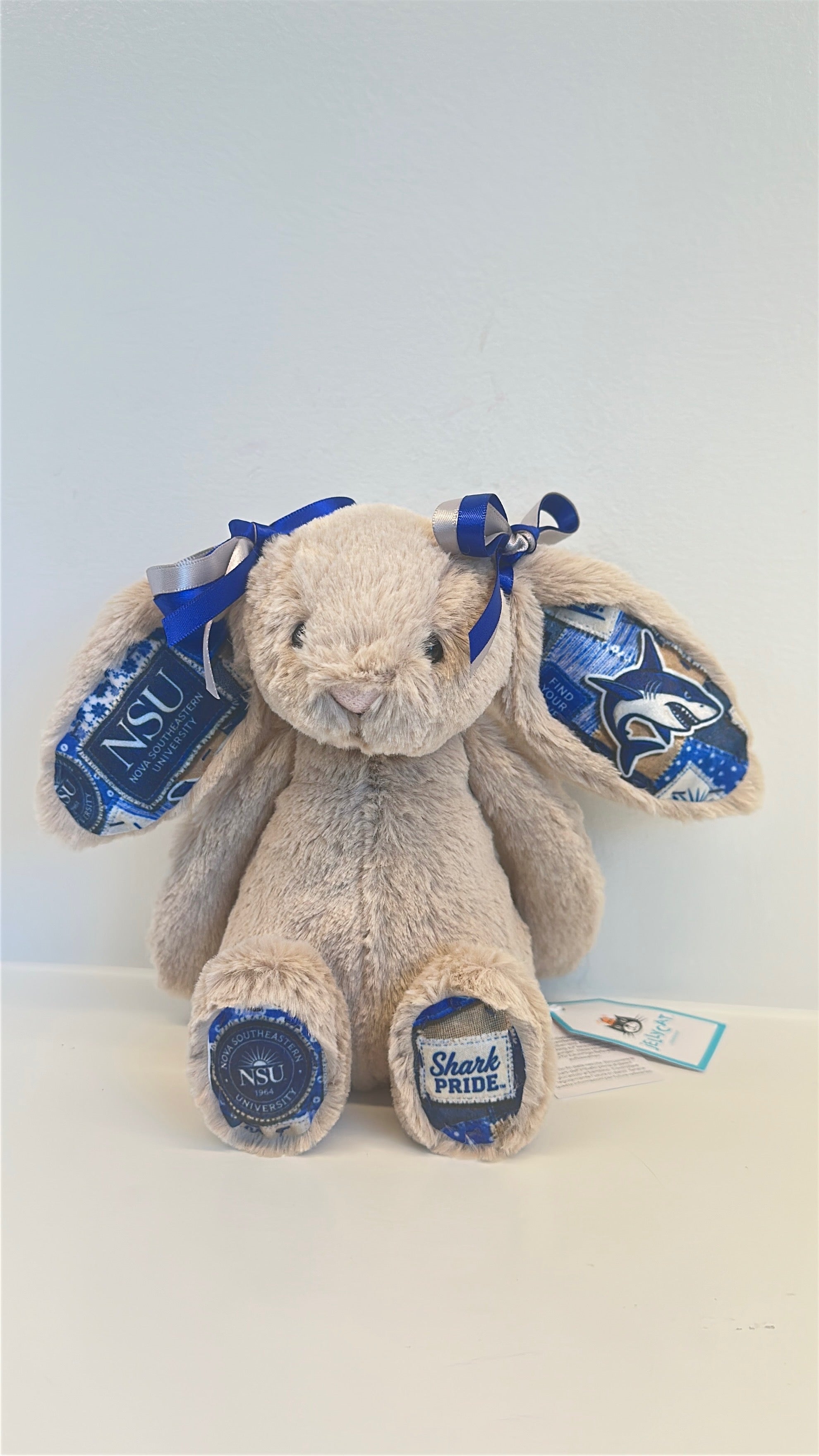 Nova Southeastern University Custom College Jellycat Bunny