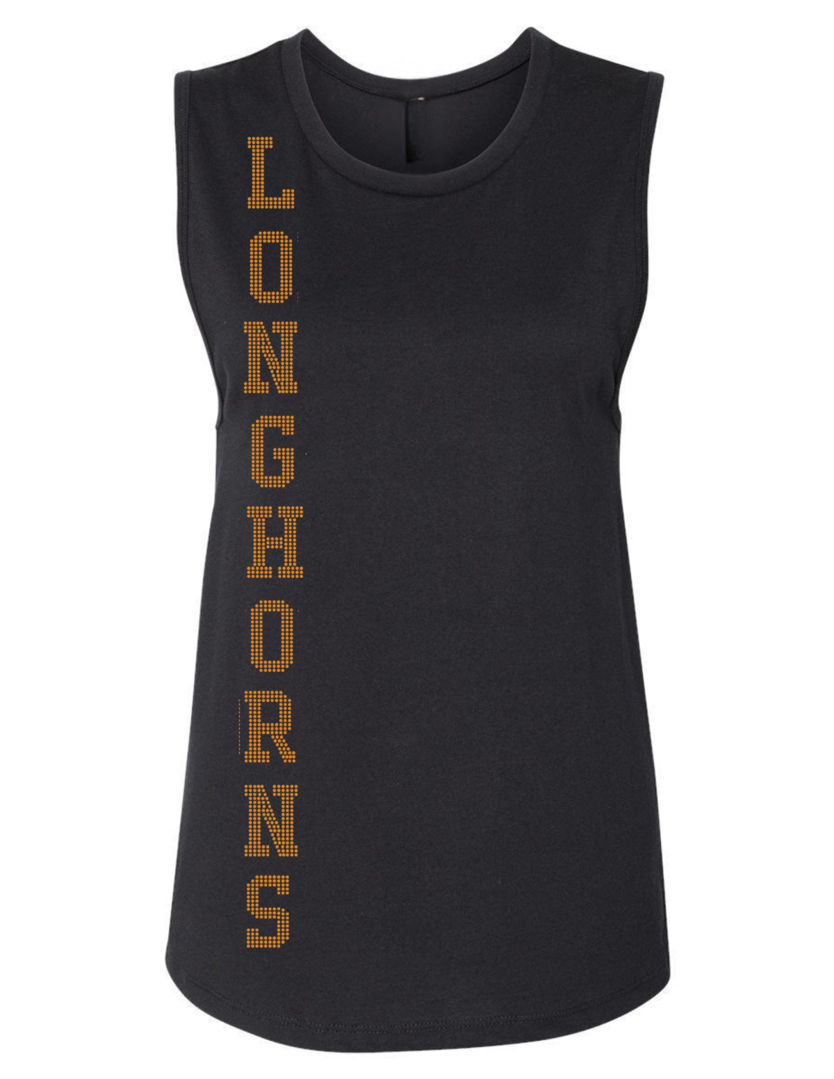 University of Texas-Austin Longhorns Black Tank Top