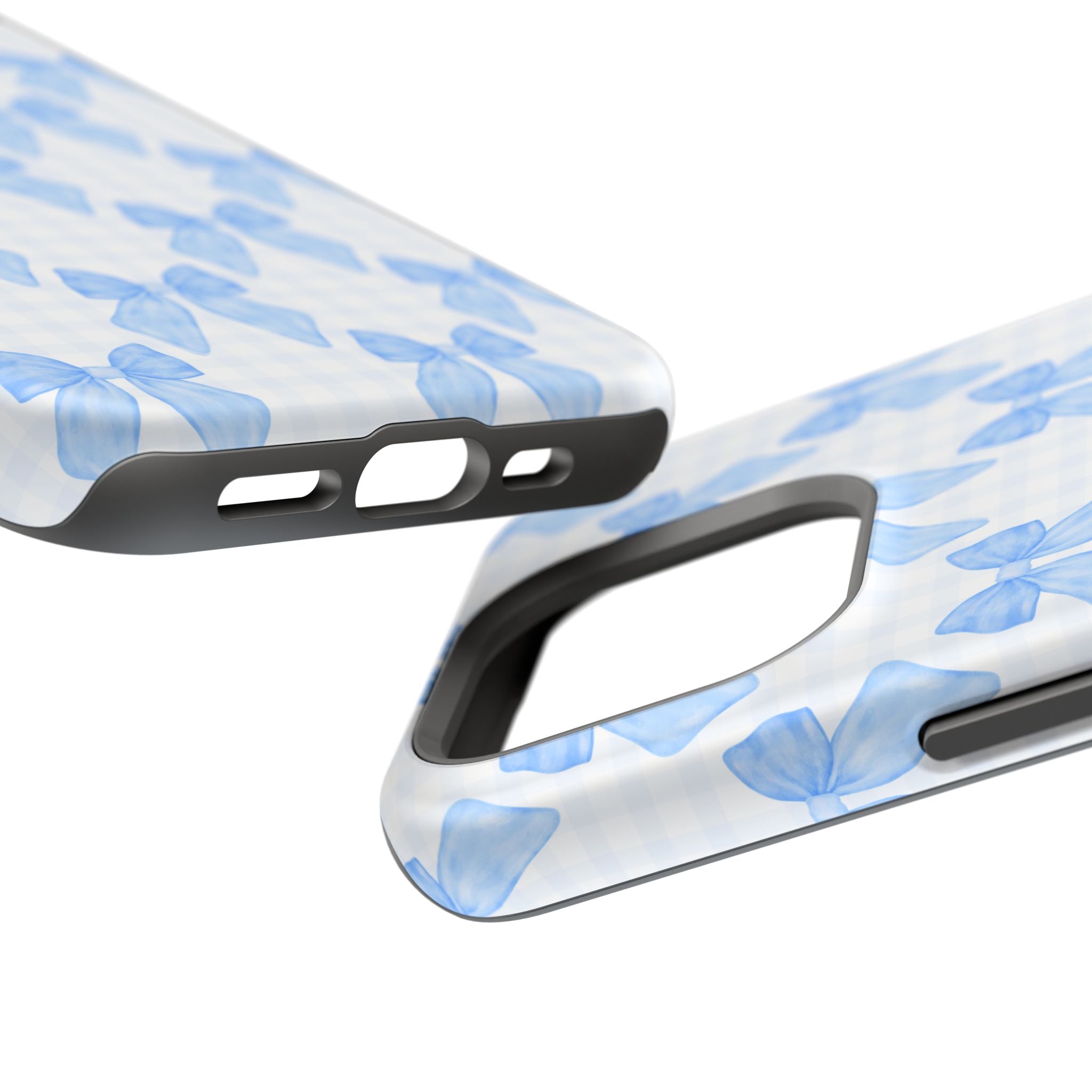 Customizable: Charming Bow Pattern Phone Case