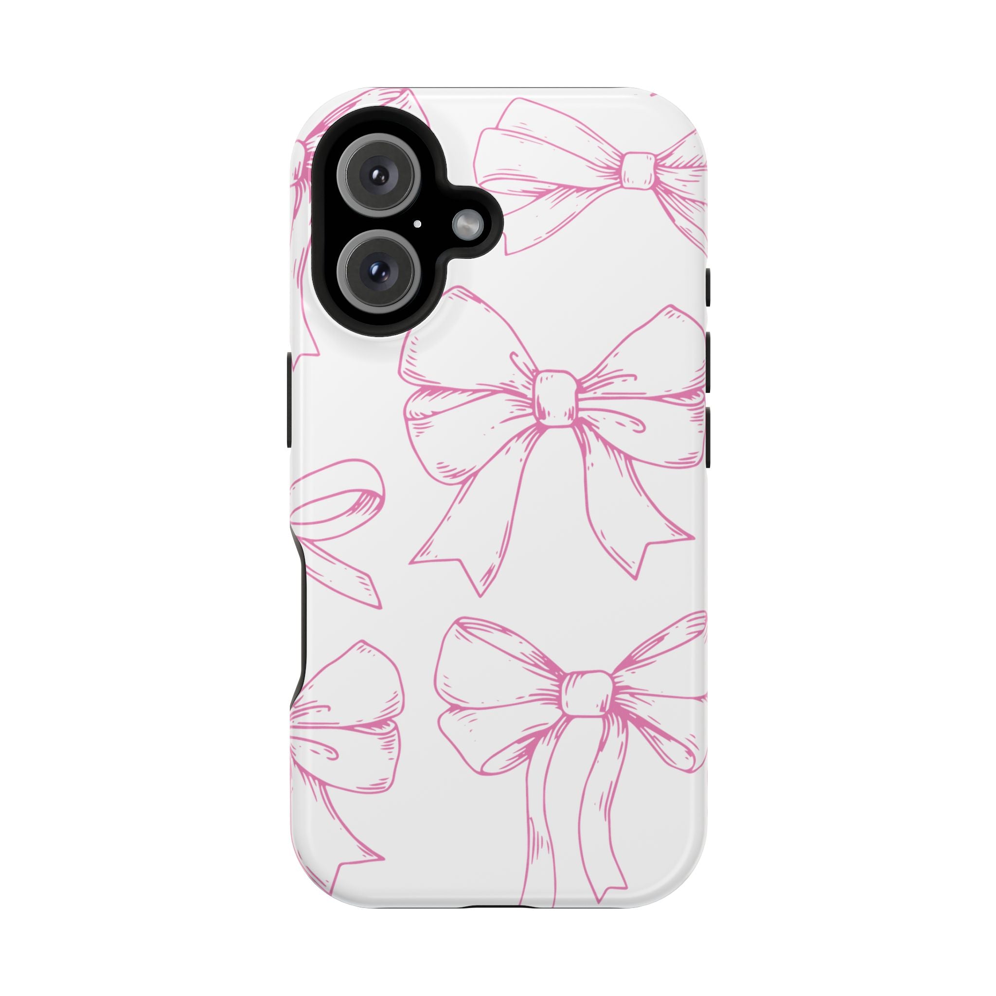 Customizable: Cute Bow Pattern Phone Case