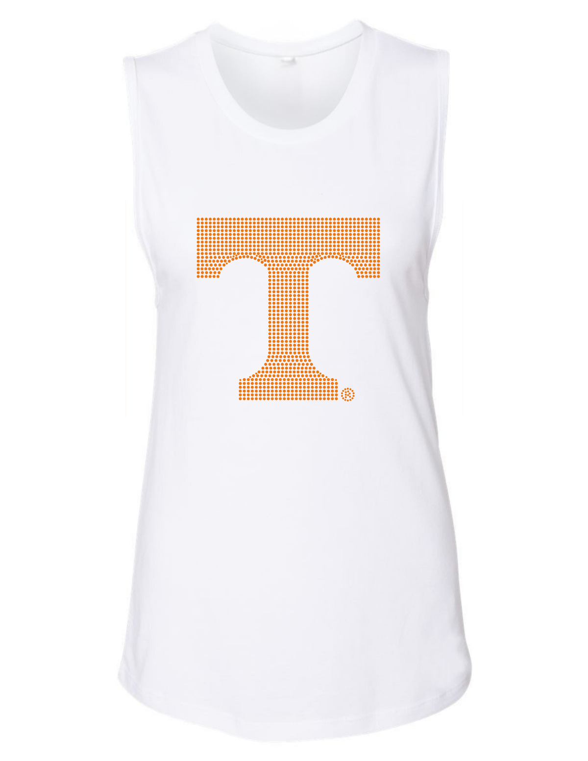 Tennessee Vols Big T White Tank Top